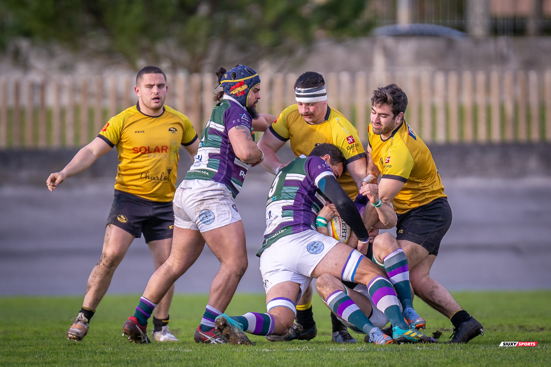 Gonzalo PEREZ AGRASAR -  Getxo Artea Rugby Taldea - Club Rugby Málaga - Rugby - FER 2024 - DHB - Getxo RT (52) vs (10) CR Malaga (#FER24DGBGETMAL02) Photo by: Fredy Monfoto | Siuxy Sports 2024-02-10
