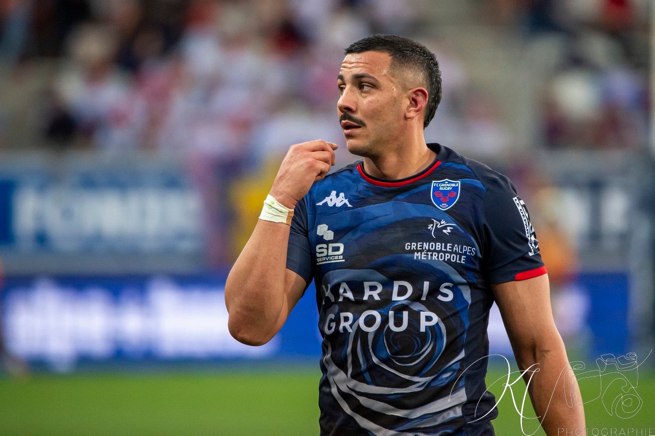 Julien FARNOUX -  FC Grenoble Rugby - Stade Aurillacois - Rugby - FFR - 2024 PRO D2 - FC Grenoble (55) vs (10) Aurillac (#PD224T14FCGAUR04) Photo by: Karine Valentin | Siuxy Sports 2024-04-12