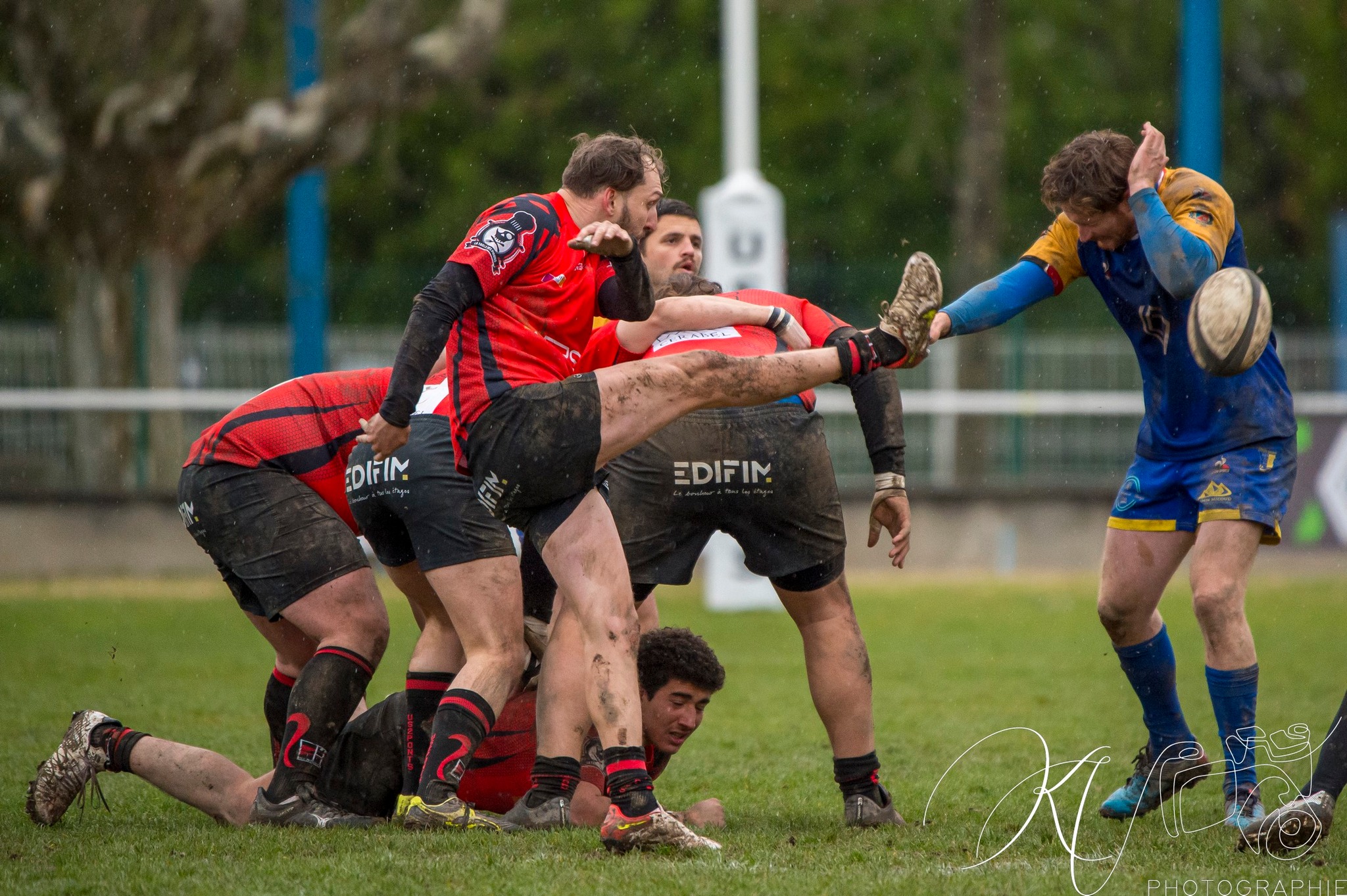  US Deux Ponts - US Renage Rives Rugby - Rugby - Fed2 2024 - US Deux Ponts vs Renage Rives (#F224US2PRRR03) Photo by: Karine Valentin | Siuxy Sports 2024-03-03