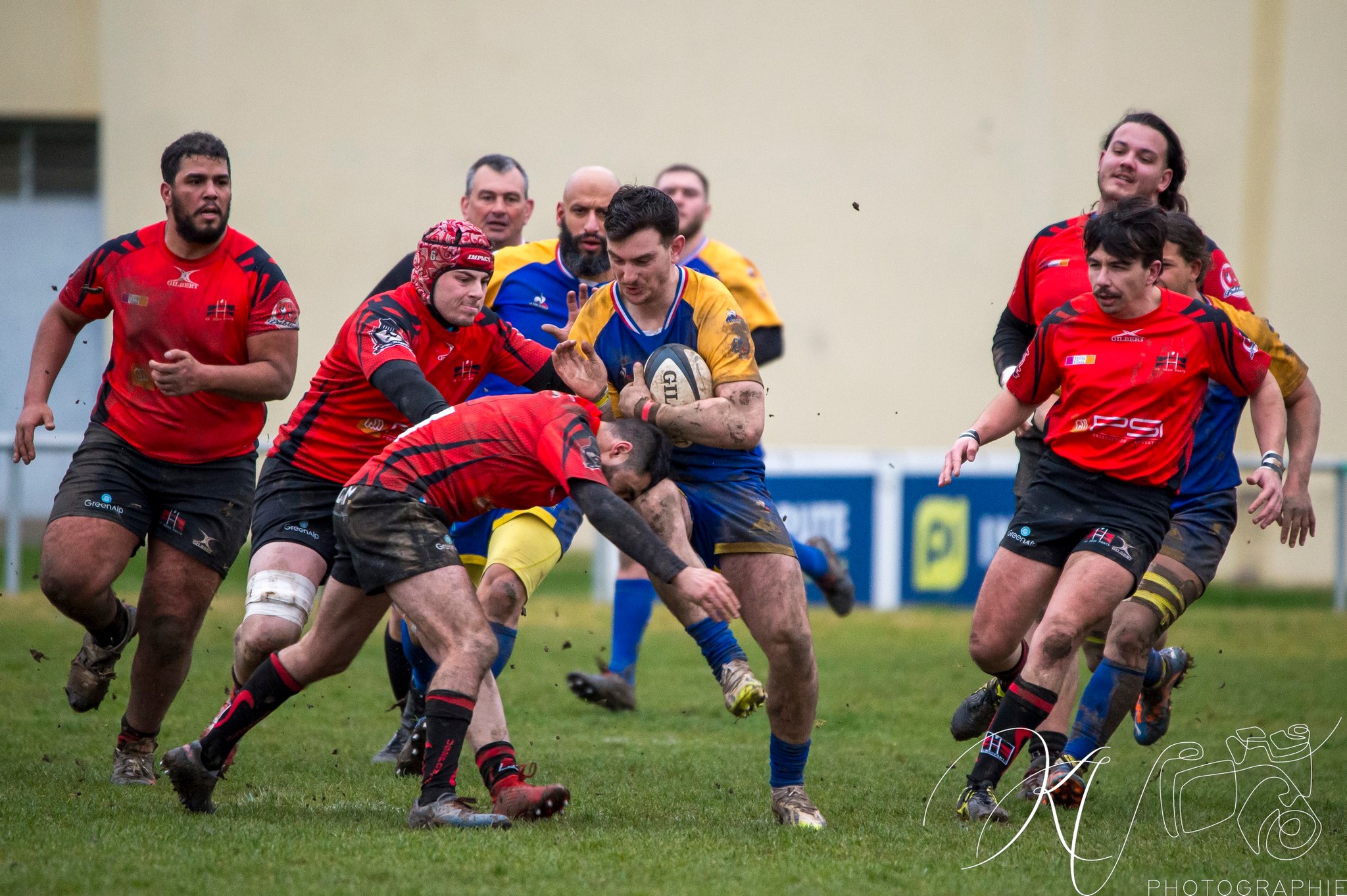  US Deux Ponts - US Renage Rives Rugby - Rugby - Fed2 2024 - US Deux Ponts vs Renage Rives (#F224US2PRRR03) Photo by: Karine Valentin | Siuxy Sports 2024-03-03