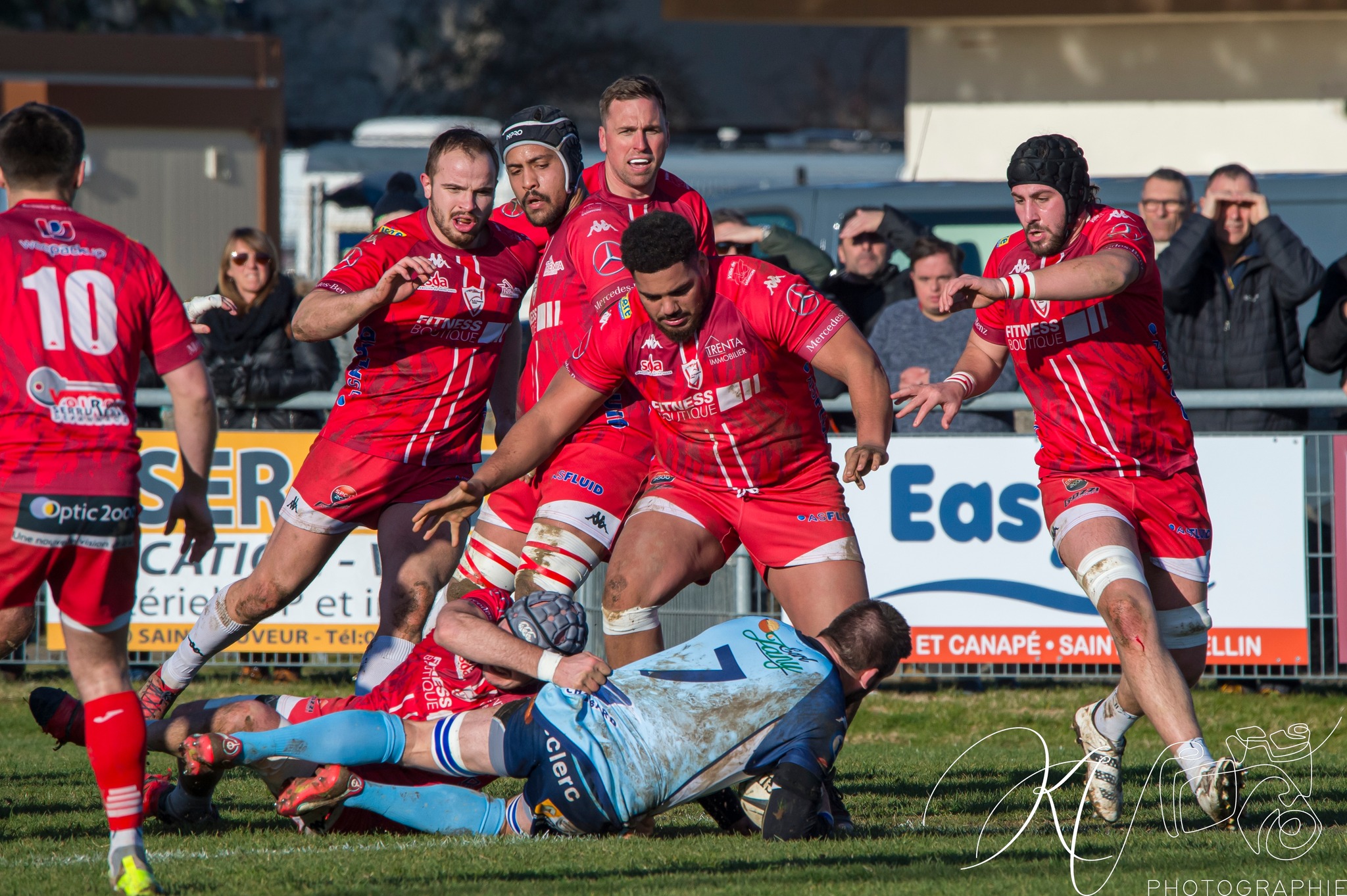  Saint-Marcellin Sports - Stade Olympique Voironnais - Rugby - Fed2 2024 - SMS (31) vs (17) SOV (#F224SMSSOV01) Photo by: Karine Valentin | Siuxy Sports 2024-01-21