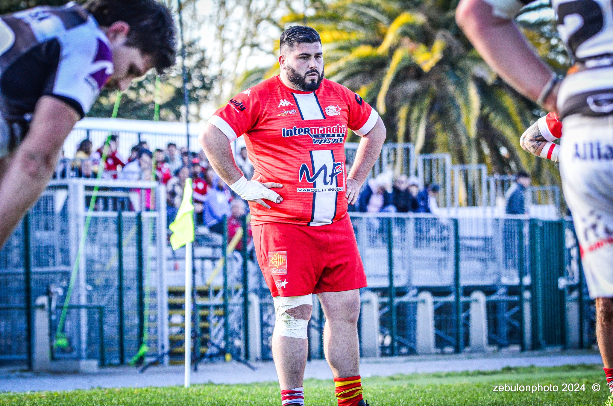  Étoile Sportive Catalane - Football Club Villefranchois - Lauragais - Rugby - FFR -  Fed 2 2024 - Etoile Sportive Catalane vs FC Villefranchois (#FFR24F2ESCFCV03) Photo by: Photo Zebulon | Siuxy Sports 2024-03-23