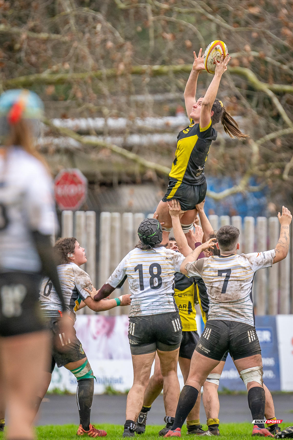  Getxo Artea Rugby Taldea - CR Atlético Portuense - Rugby - FER 2024 - DHB F - Getxo Neskak Rt (29) vs (0) CR Atl. Portuense (#FER24DHBGNPOR01) Photo by: Fredy Monfoto | Siuxy Sports 2024-01-14
