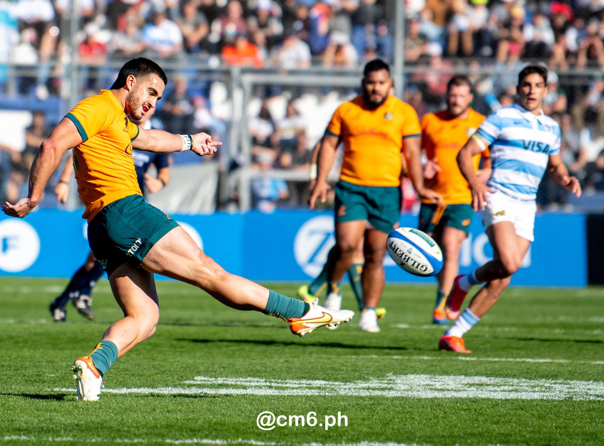  Selección Argentina de Rugby XV - Australia national rugby union team (M) - Rugby - Rugby Championship - Pumas (26) vs (41) Australia - Mendoza - Reel A (#RCH22ARGAUSa07) Photo by: Christian Mas | Siuxy Sports 2022-07-06