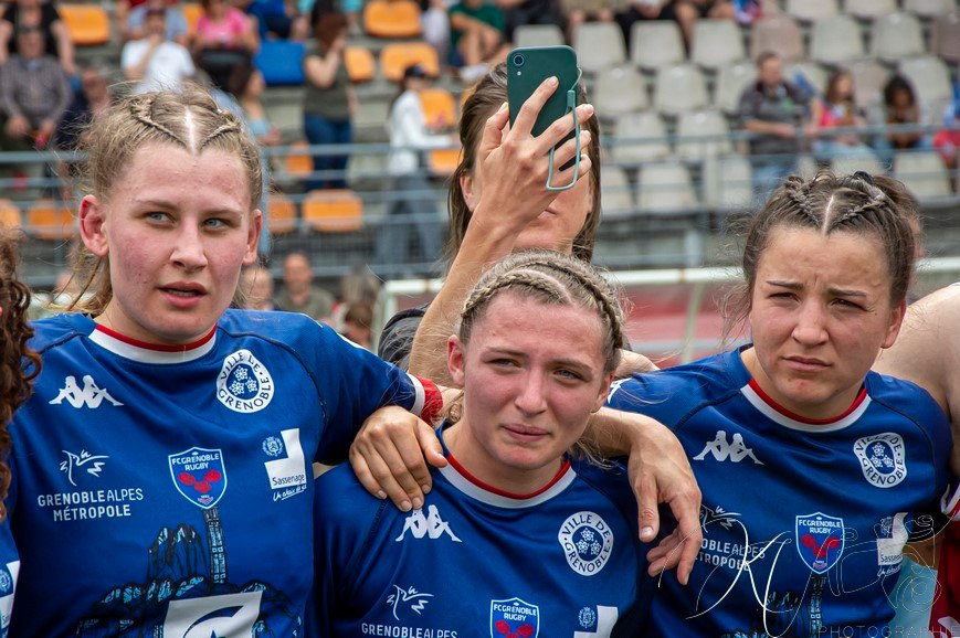 FC Grenoble Rugby - Stade Toulousain - Rugby - FFR 2024 Élite 1 F - FC Grenoble Amazones (23) vs (17) Stade Toulousain (#FFR24EL1FFCGST05) Photo by: Karine Valentin | Siuxy Sports 2024-05-12