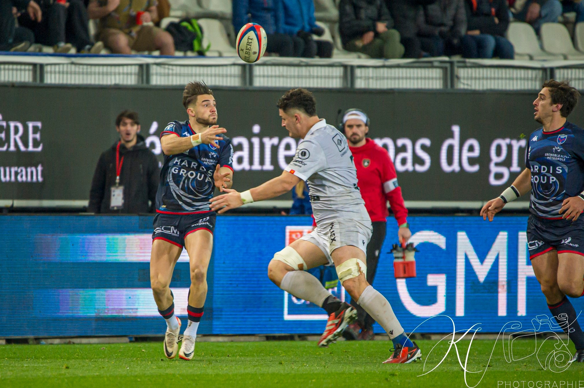 Hugo TROUILLOUD -  FC Grenoble Rugby - Rouen Normandie Rugby - Rugby - Pro D2 - FC Grenoble (43) vs (16) Rouen (#PD224FCGRNR03) Photo by: Karine Valentin | Siuxy Sports 2024-03-01
