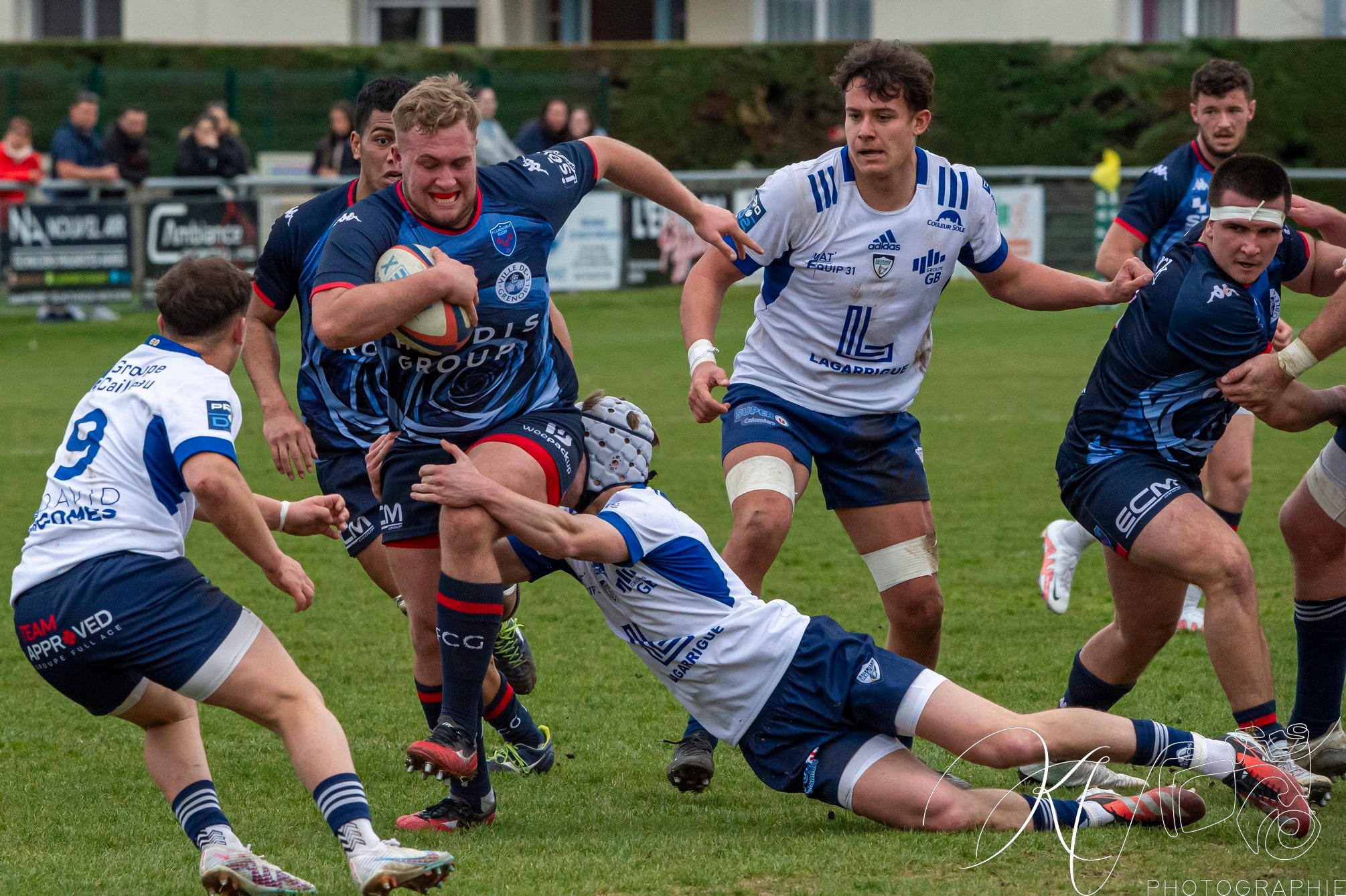  FC Grenoble Rugby - US Colomiers - Rugby - 2024 Espoirs - FC Grenoble (19) vs (13) US Colomiers (#ESP24FCGUSC03) Photo by: Karine Valentin | Siuxy Sports 2024-03-17