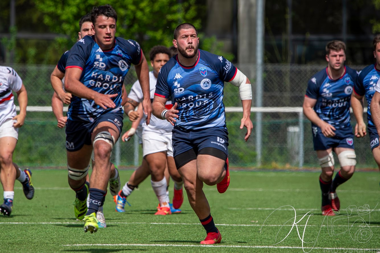 FC Grenoble Rugby - Stade Toulousain - Rugby - FFR 2024 - Espoirs - FC Grenoble vs Stade Toulousain (#FFR24ESPFCGTOU04) Photo by: Karine Valentin | Siuxy Sports 2024-04-06