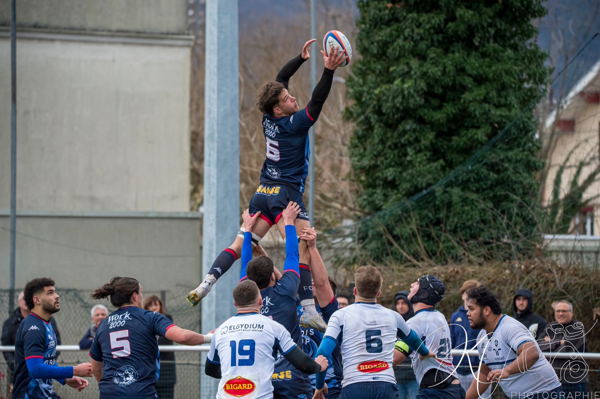  FC Grenoble Rugby - Castres Olympique - Rugby - 2024 Espoirs - FC Grenoble (53) vs (32) Castres Olympique (#ESP24FCGCAS02) Photo by: Karine Valentin | Siuxy Sports 2024-02-17
