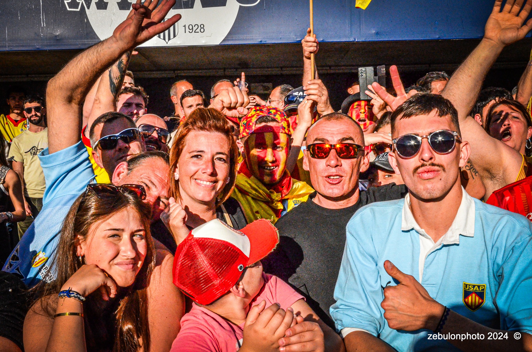 US Arlequins Perpignanais - Lyon Olympique Universitaire - Rugby - FFR 2024 - TOP14 - USAP (51) VS (20) LOU (#FFR24T14USALOU04) Photo by: Photo Zebulon | Siuxy Sports 2024-04-20