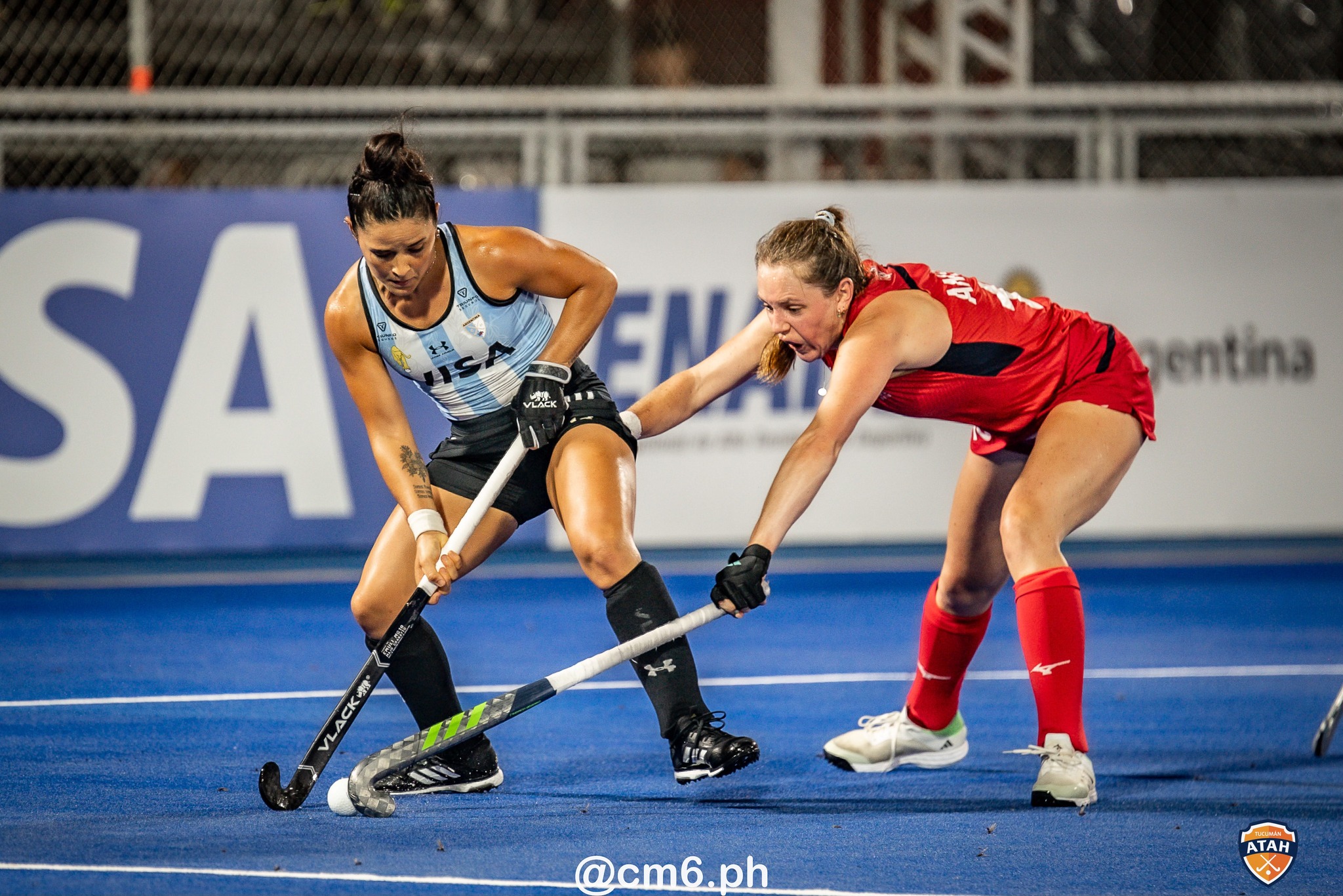  Selección femenina de hockey sobre césped de Argentina - England women's national field hockey team - Field hockey - FIH Pro League Fem 2023-2024 - Argentina (1) vs (1) Great Britain (#FIHPF23ARGGBR12) Photo by: Christian Mas | Siuxy Sports 2023-12-06
