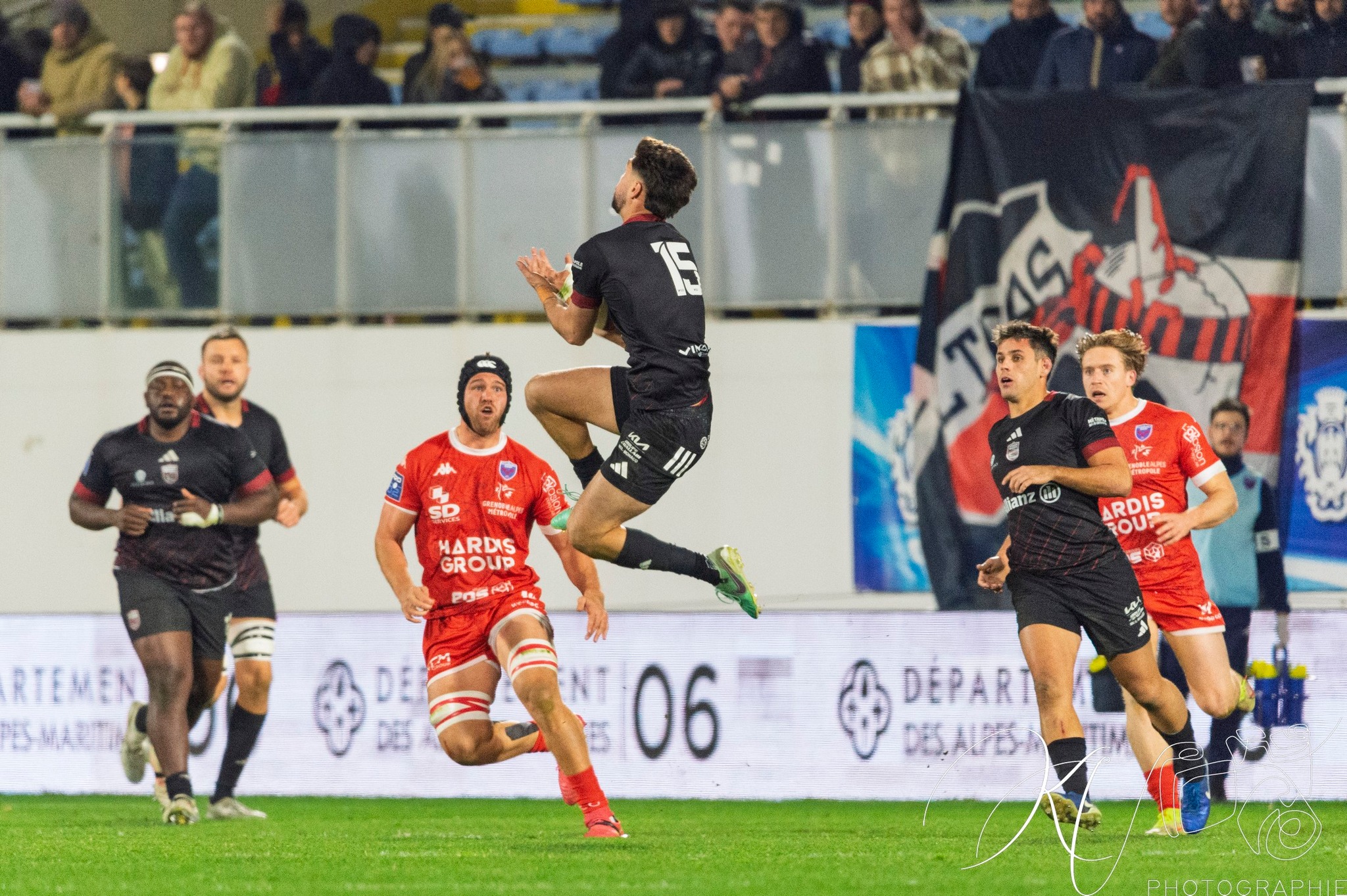  Stade niçois - FC Grenoble Rugby - Rugby - FFR 2024 Fed2 - Stade Niçois (18) vs (49) Grenoble Rugby (#FFR24FsSTGFC12) Photo by: Karine Valentin | Siuxy Sports 2024-12-20