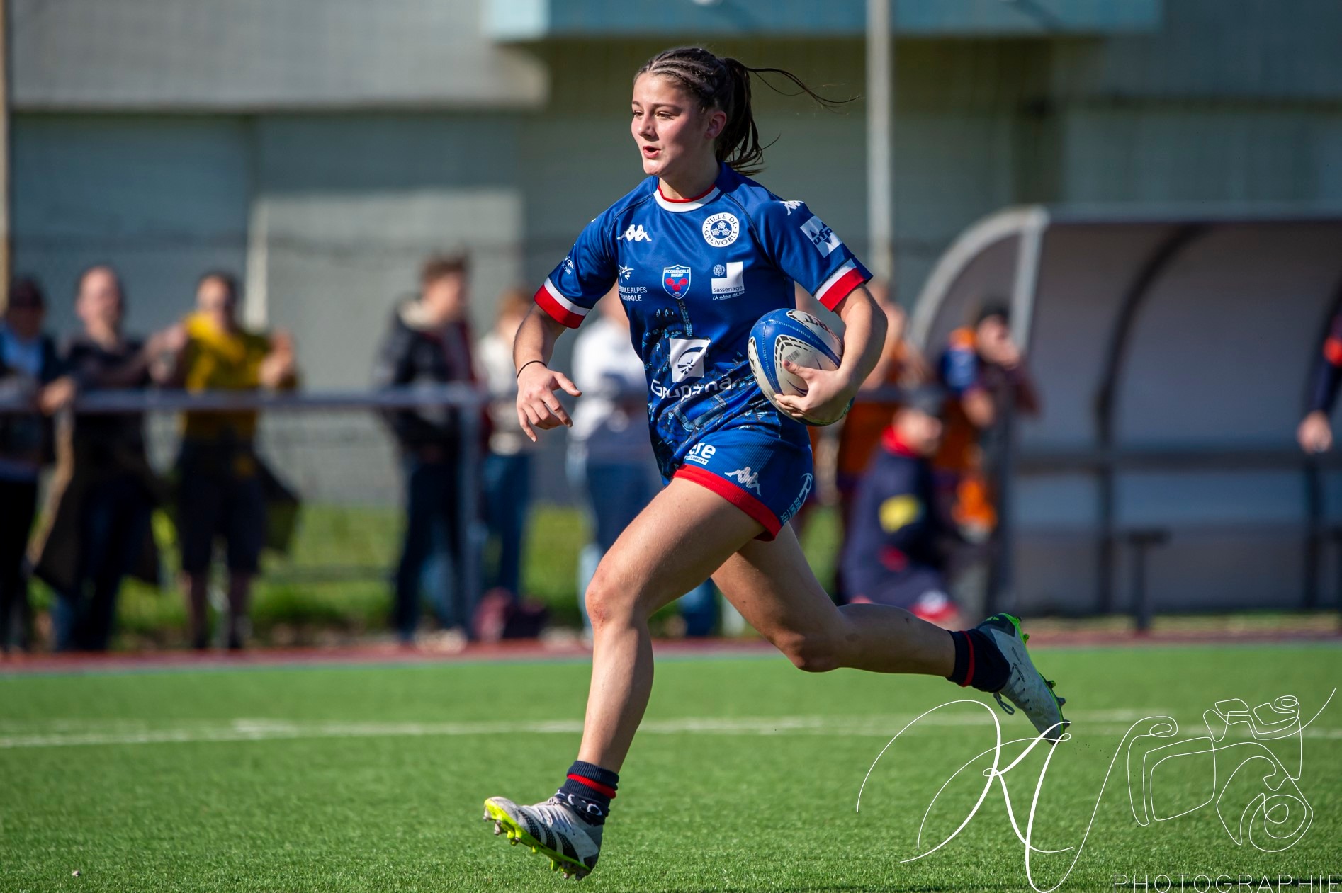  FC Grenoble Rugby - US Oyonnax Rugby - Rugby - 2024 U18 FCG AMAZONES vs US OYONNAX (#FFR24U18FCGUSO03) Photo by: Karine Valentin | Siuxy Sports 2024-03-16
