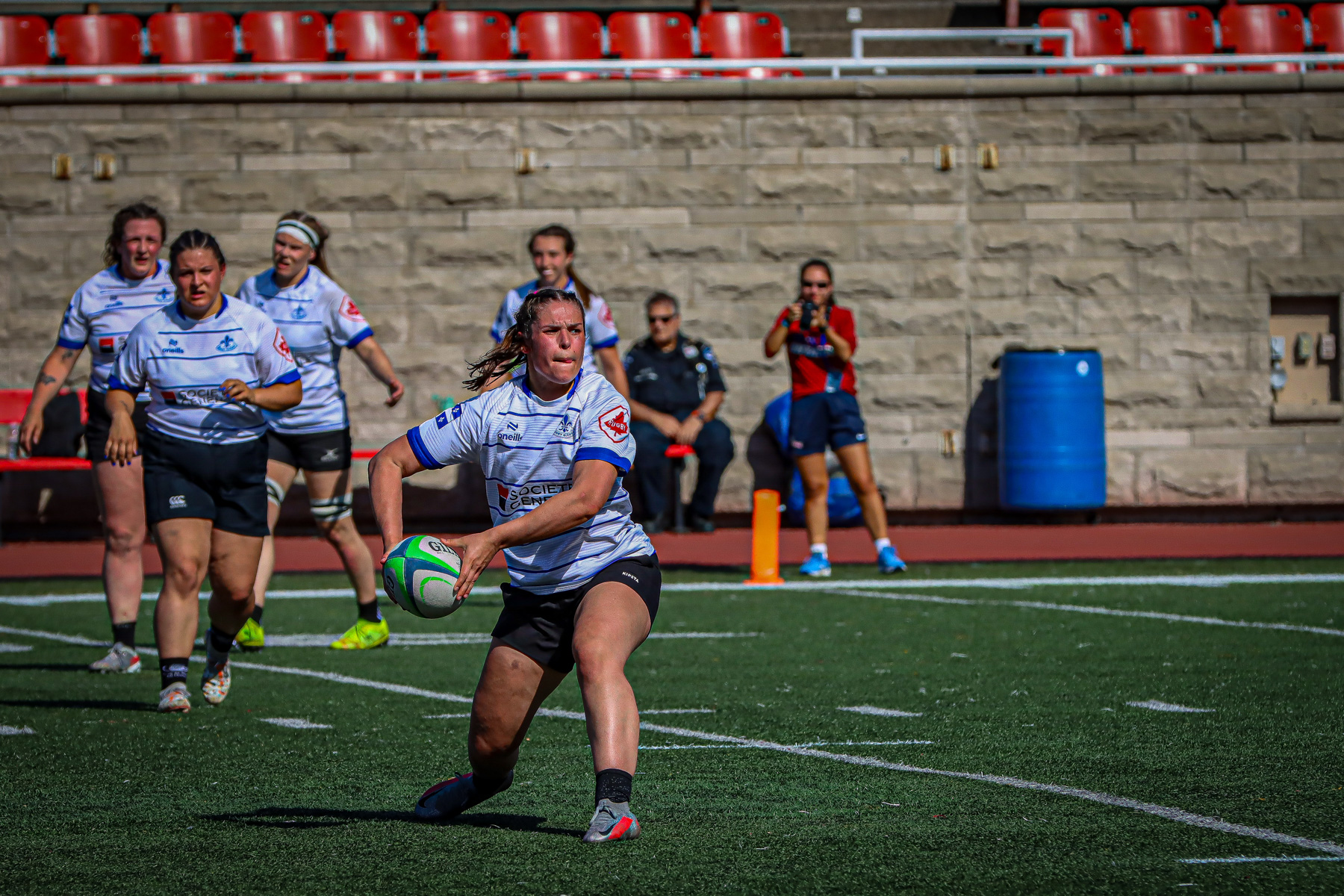  Équipe féminine - Rugby Québec - Ontario Blues (w) - Rugby - QORC-CROQ 2024 - FINALS - QUÉBEC EST (37) VS (13) ONTARIO EST - 1ST POSITION - Reel Mayarts (#QORC24QCEONE16) Photo by: Photo Mayarts | Siuxy Sports 2024-06-01