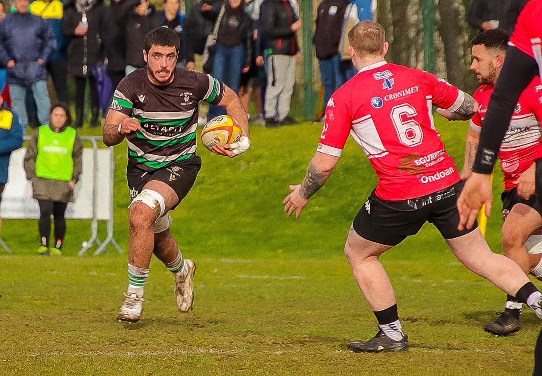 Cosme PLAZA MORENO - Keegan WEINTRAUD -  La Única Rugby Taldea - Gernika Rugby Taldea - Rugby - FER 2024 - DHB - La Unica RT (10) vs (31) Gernika RT (#FER24DHBUNIGER03) Photo by:  | Siuxy Sports 2024-03-09