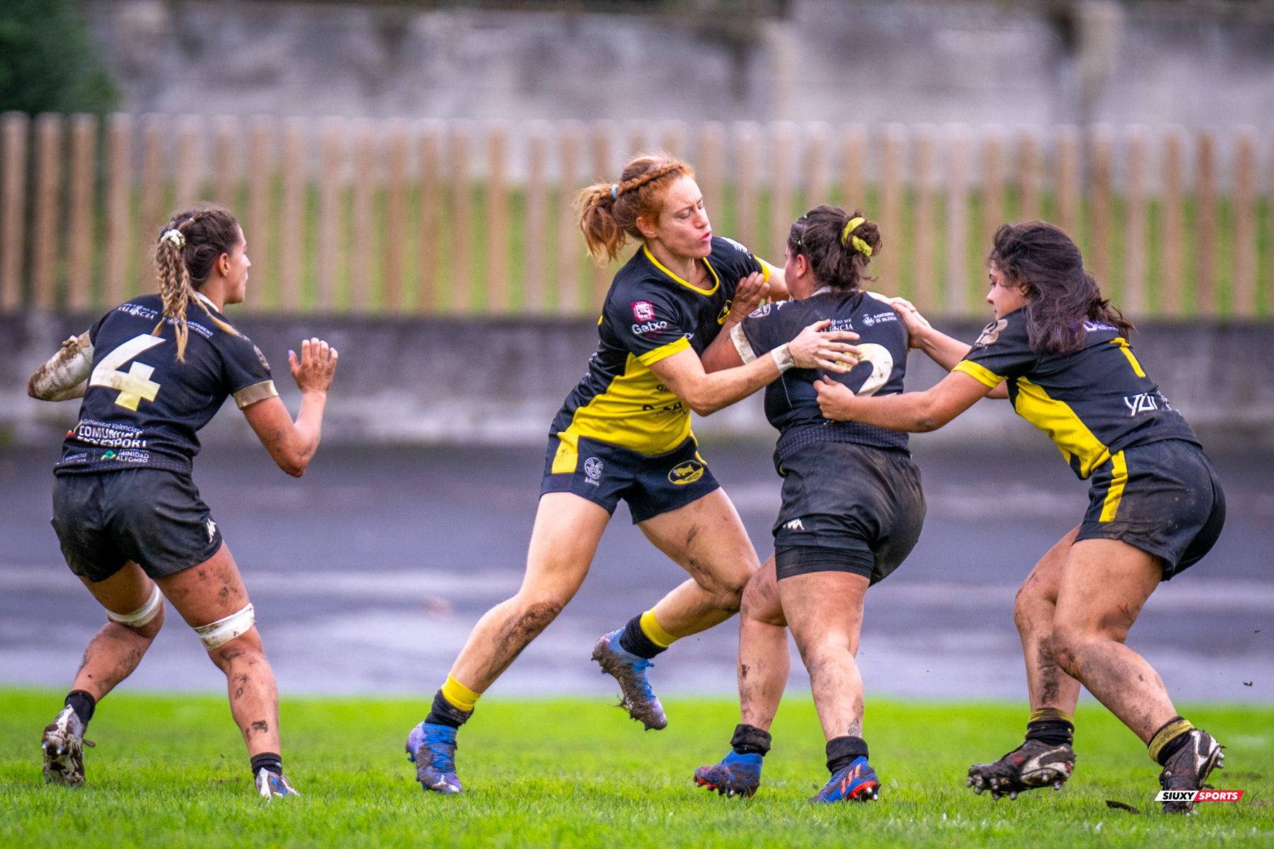  Getxo Artea Rugby Taldea - Rugby Turia - Rugby - FER 2023 - DHB F - Getxo Neskak Rt (25) vs (0) Rugby Turia (#FER23DHBGNRT12) Photo by: Fredy Monfoto | Siuxy Sports 2023-12-10