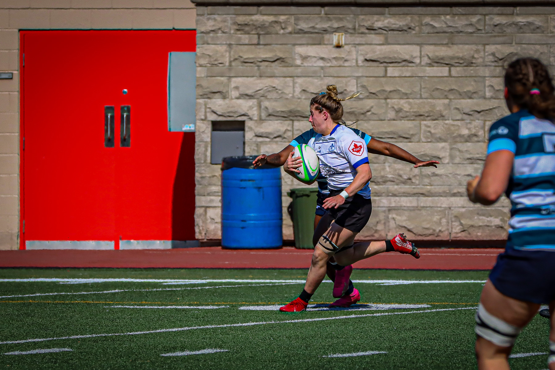  Équipe féminine - Rugby Québec - Ontario Blues (w) - Rugby - QORC-CROQ 2024 - FINALS - QUÉBEC EST (37) VS (13) ONTARIO EST - 1ST POSITION - Reel Mayarts (#QORC24QCEONE16) Photo by: Photo Mayarts | Siuxy Sports 2024-06-01