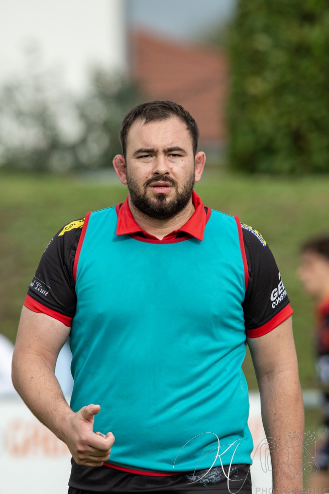  Bièvre Saint-Geoirs RC - US Vinay - Rugby - FFR 2024 Fed2 - Bievre SG vs US Vinay (#FFR24F2BSGUSV09) Photo by: Karine Valentin | Siuxy Sports 2024-09-22