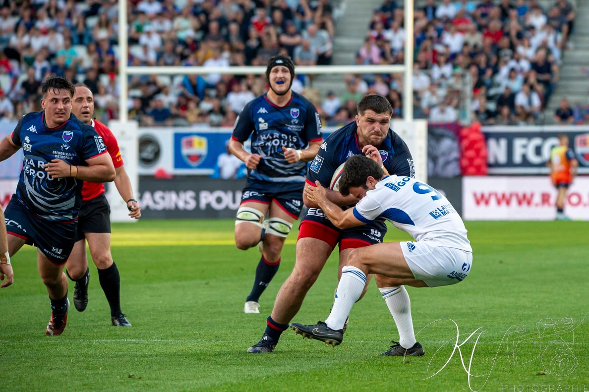  FC Grenoble Rugby - US Colomiers - Rugby - FFR 2024 PRO D2 - Grenoble (29) vs (10) Colomiers (#PD224D2GRECOL05) Photo by: Karine Valentin | Siuxy Sports 2024-05-10