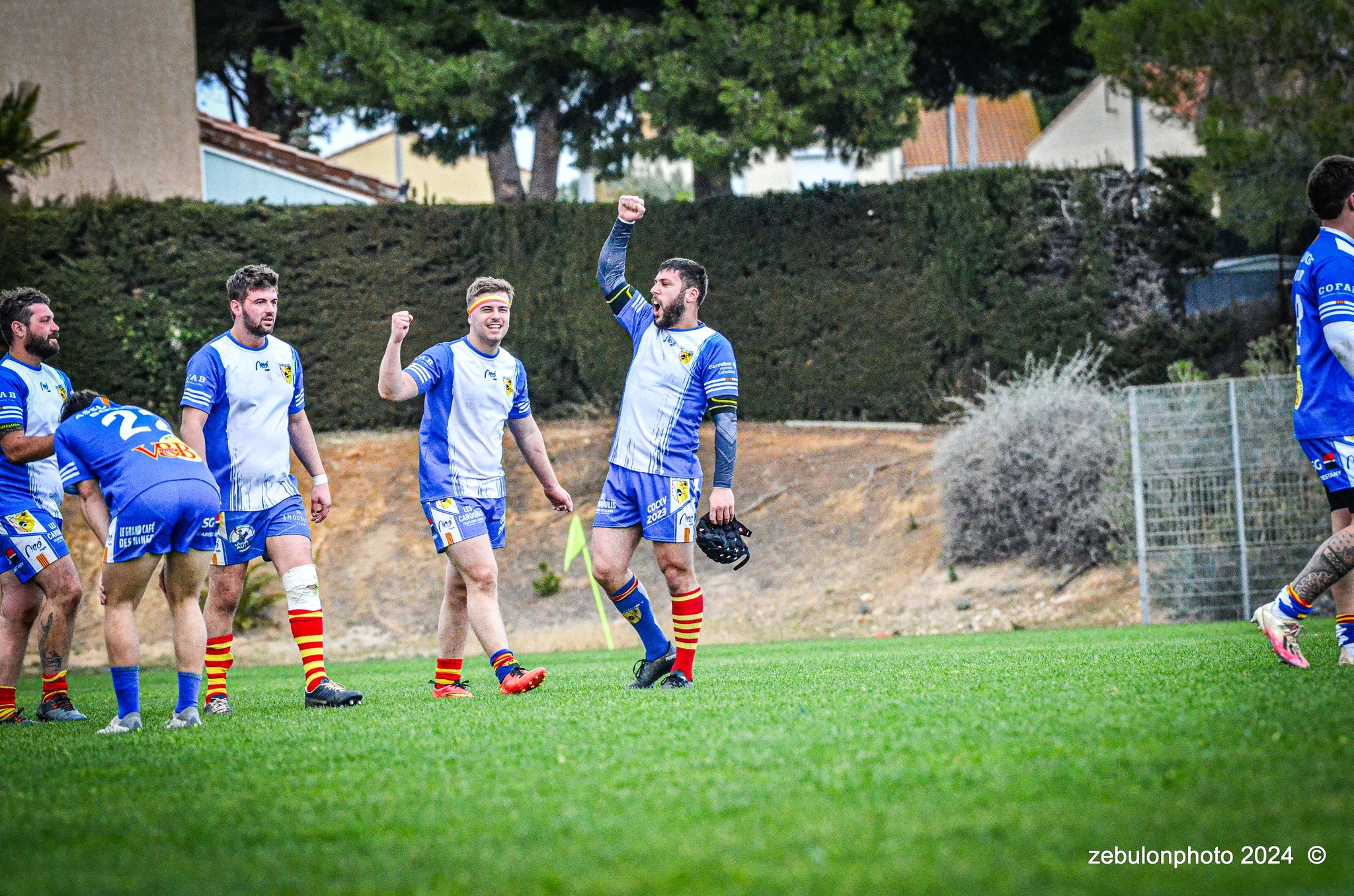  Cabestany Olympique XV - Rugby Athlétique Cerdagne Capcir - Rugby - Ligue Occitanie - Cabestany vs Cerdagne Capcir (#LO24CABRACC01) Photo by: Photo Zebulon | Siuxy Sports 2024-01-27