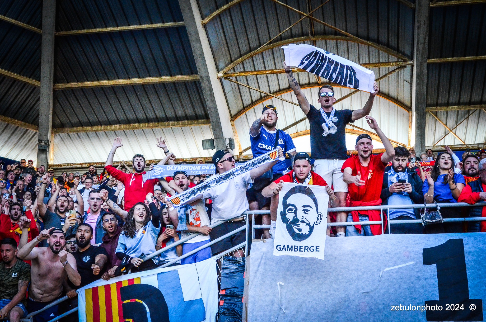  US Arlequins Perpignanais - Lyon Olympique Universitaire - Rugby - FFR 2024 - TOP14 - USAP (51) VS (20) LOU (#FFR24T14USALOU04) Photo by: Photo Zebulon | Siuxy Sports 2024-04-20