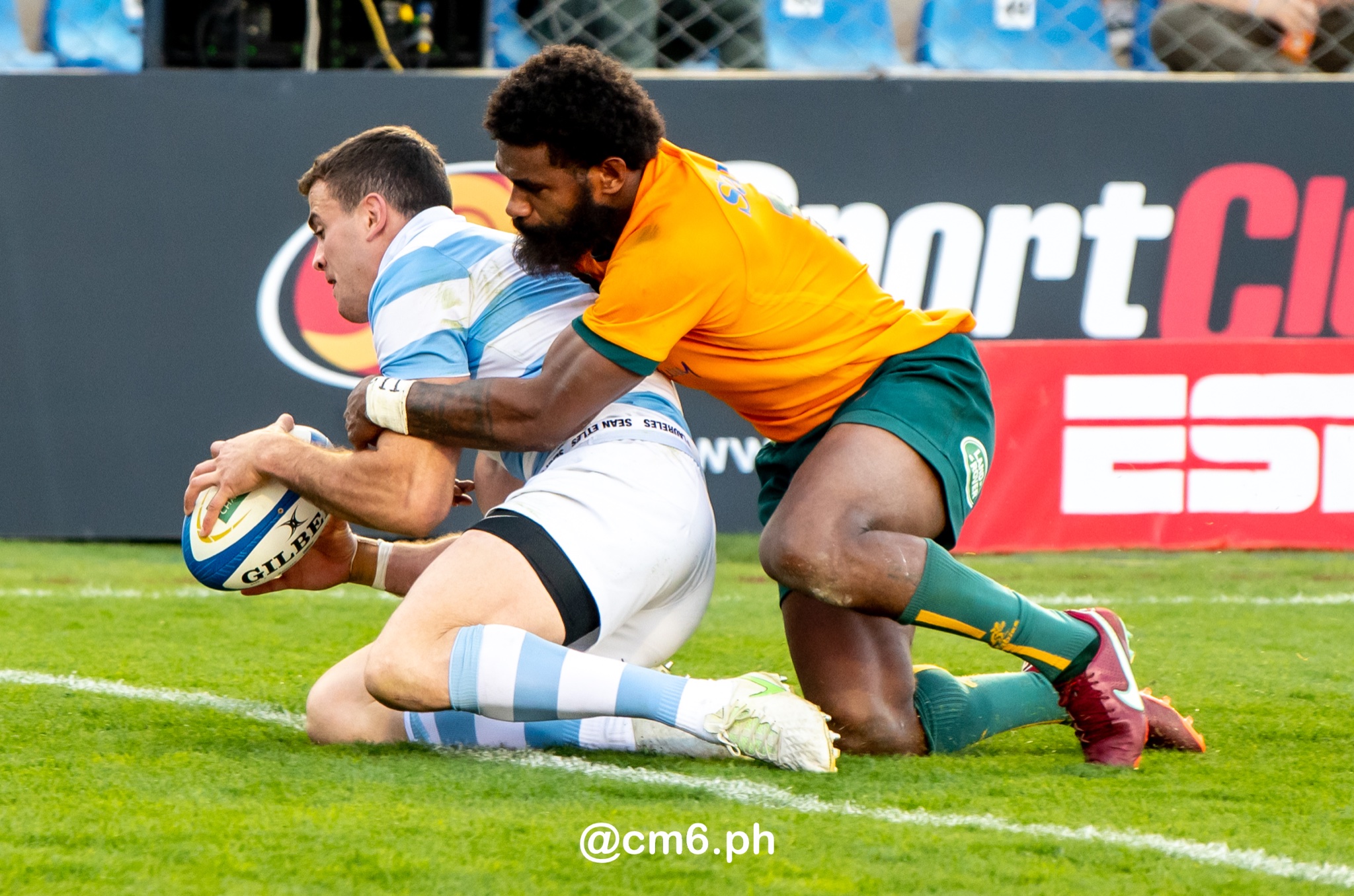 Selección Argentina de Rugby XV - Australia national rugby union team (M) - Rugby - Rugby Championship - Pumas (26) vs (41) Australia - Mendoza - Reel A (#RCH22ARGAUSa07) Photo by: Christian Mas | Siuxy Sports 2022-07-06