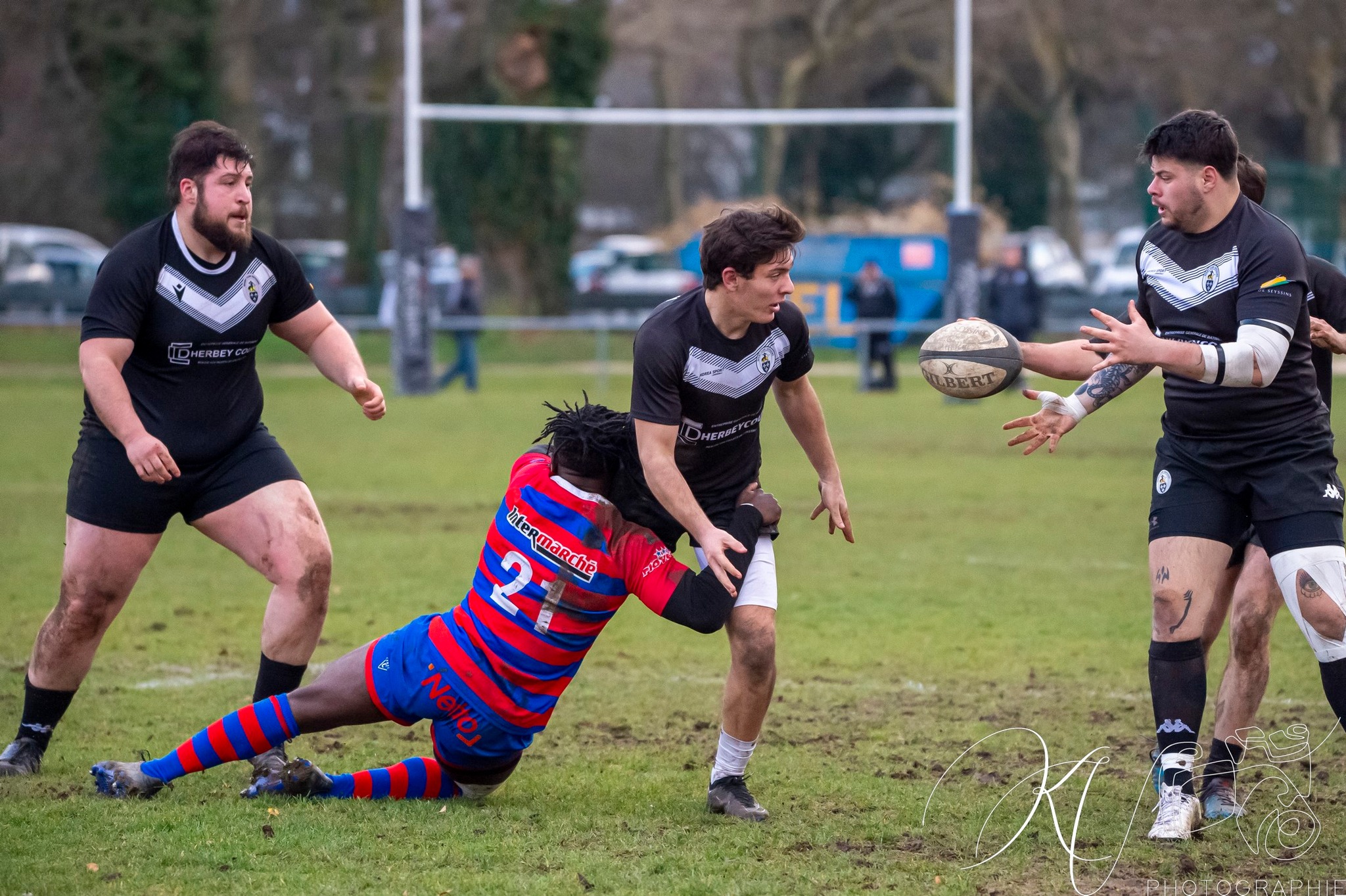  Rugby Club de Seyssins - Rugby Club Le Teil - Rugby - Fed3 2024 - RC de Seyssins vs RC Le Teil (#F324RCSRCLT02) Photo by: Karine Valentin | Siuxy Sports 2024-02-12