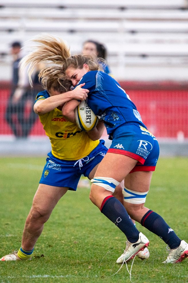  ASM Romagnat rugby féminin - FC Grenoble Rugby - Rugby - FFR 2024 Elite 1 Fém - ASM Romagnat (32) vs (8) Amazones FC Grenoble  (#FFR24E1FASMRFCG11) Photo by: Karine Valentin | Siuxy Sports 2024-11-17