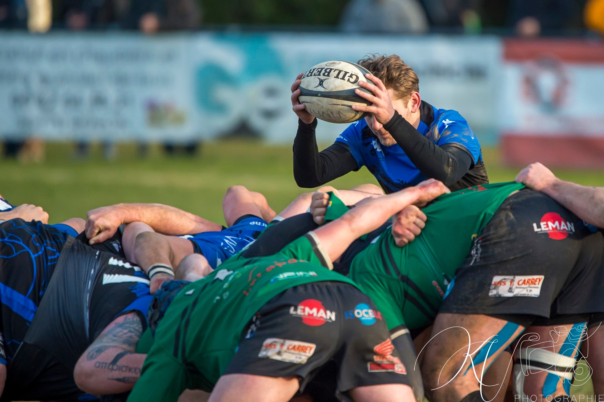  US Vinay - Rugby Club des Vallons de la Tour - Rugby - FED2 2024 - US Vinay (34) vs (25) RC des Vallons de la Tour (#FED224USVVDT01) Photo by: Karine Valentin | Siuxy Sports 2024-01-28