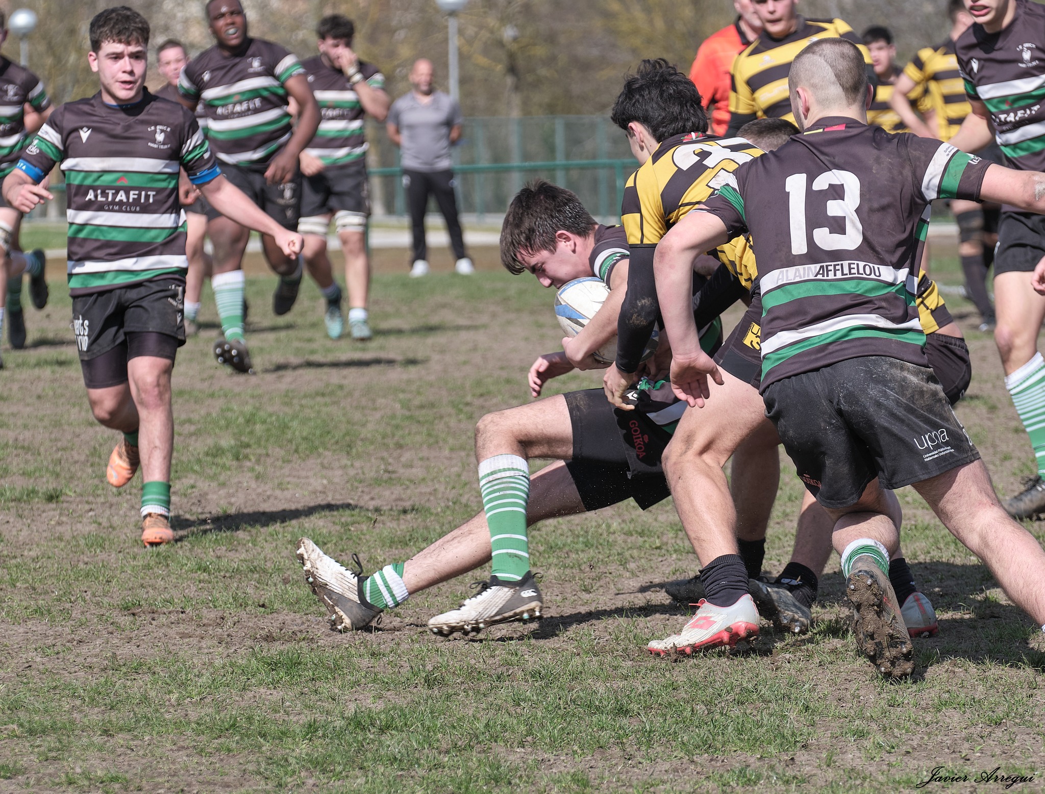  La Única Rugby Taldea - Elorrio Rugby Taldea - Rugby - FER 2024 - Sub18 - La Unica RT vs Elorrio RT (#FER24s18UNIELO03) Photo by: Javier Arregui | Siuxy Sports 2024-03-16