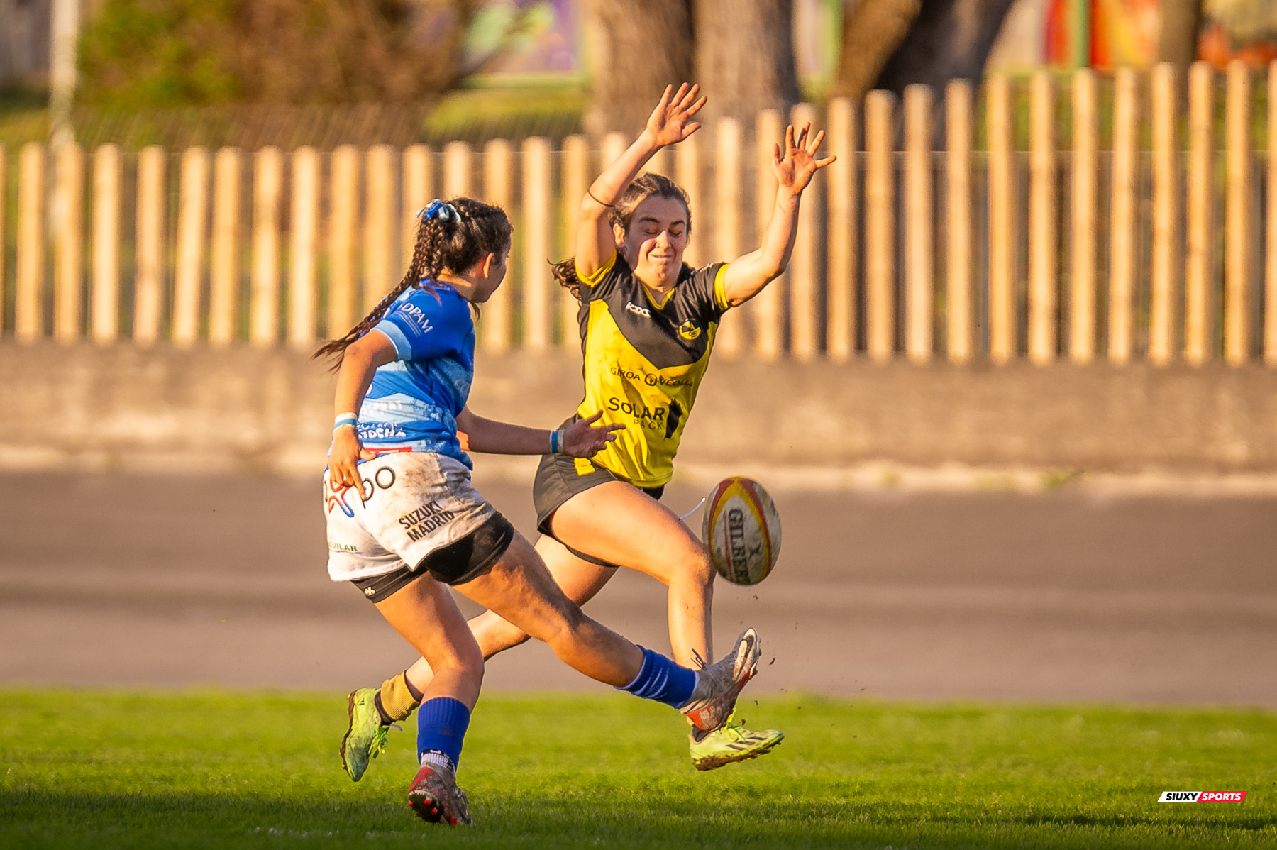  Getxo Artea Rugby Taldea - Club de Rugby Cisneros - Rugby - FER 2024 - DHB F - Getxo Neskak Rt (25) vs (13) Cisneros (#FER24DHBGNCIS02) Photo by: Fredy Monfoto | Siuxy Sports 2024-02-17