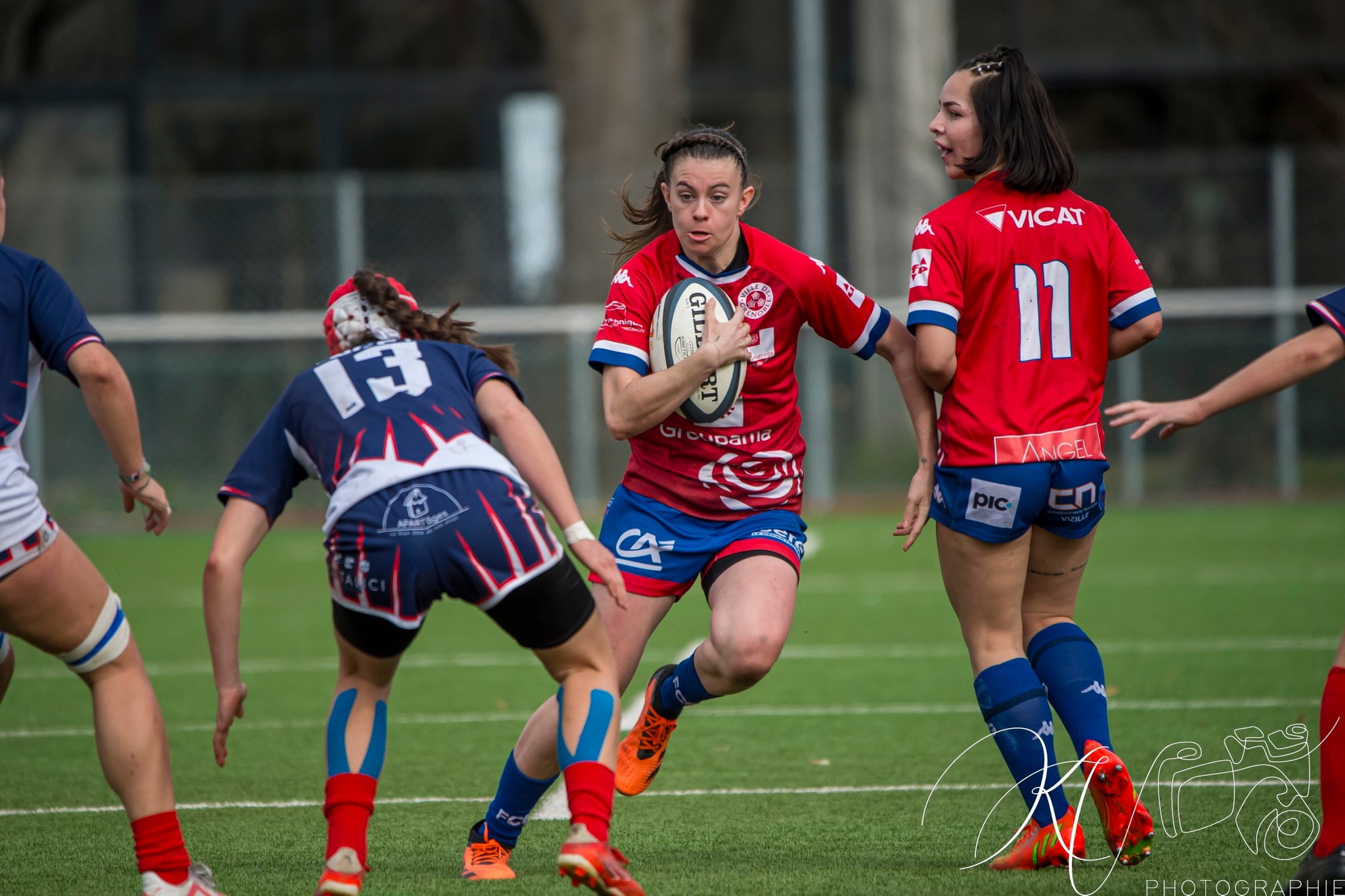  FC Grenoble Rugby - Blagnac - Rugby - 2024 Réserve FÉMININE - FC GRENOBLE AMAZONES VS BLAGNAC (#R24FCGBLA02) Photo by: Karine Valentin | Siuxy Sports 2024-02-18