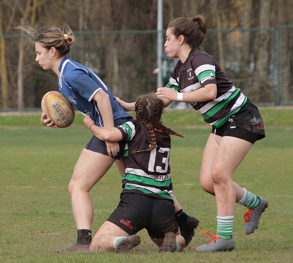  La Única Rugby Taldea - Bera Bera Rugby Taldea - Rugby - FER 2024 - Sr Fem - La Unica RT (12) vs (12) Bera Bera RT - Neskak (#FER24UNIBER03) Photo by:  | Siuxy Sports 2024-03-16