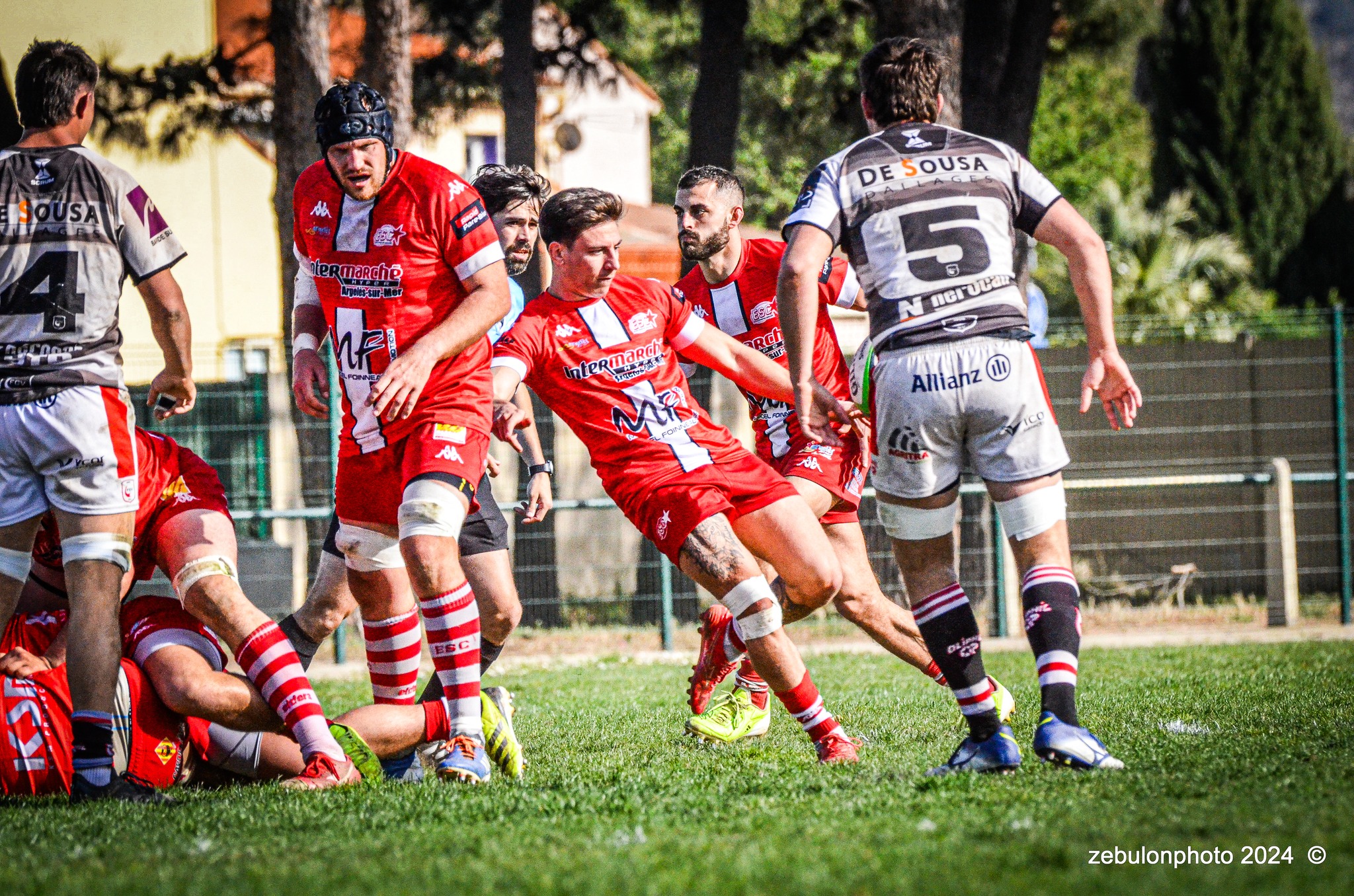  Étoile Sportive Catalane - Football Club Villefranchois - Lauragais - Rugby - FFR -  Fed 2 2024 - Etoile Sportive Catalane vs FC Villefranchois (#FFR24F2ESCFCV03) Photo by: Photo Zebulon | Siuxy Sports 2024-03-23