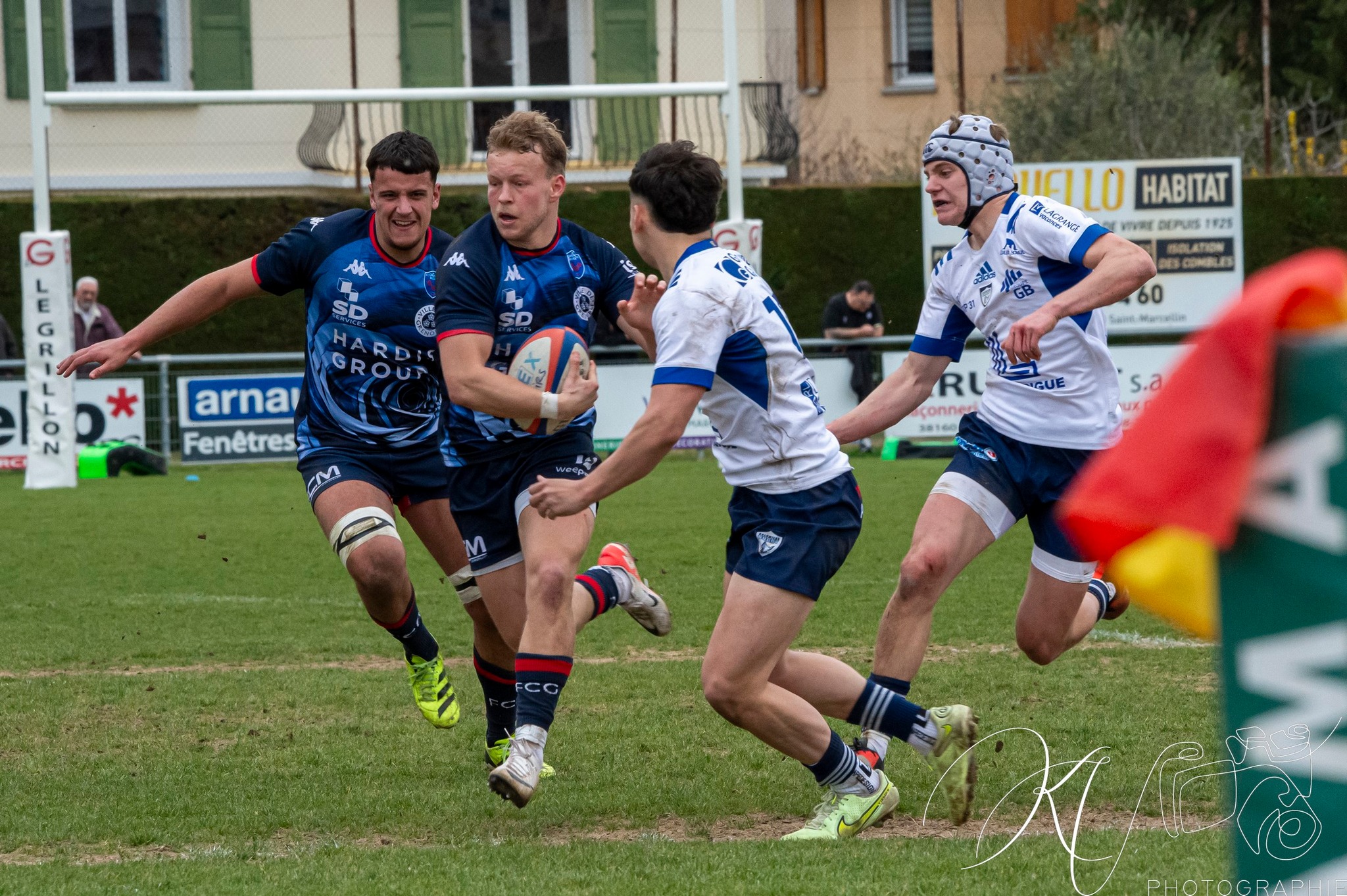  FC Grenoble Rugby - US Colomiers - Rugby - 2024 Espoirs - FC Grenoble (19) vs (13) US Colomiers (#ESP24FCGUSC03) Photo by: Karine Valentin | Siuxy Sports 2024-03-17