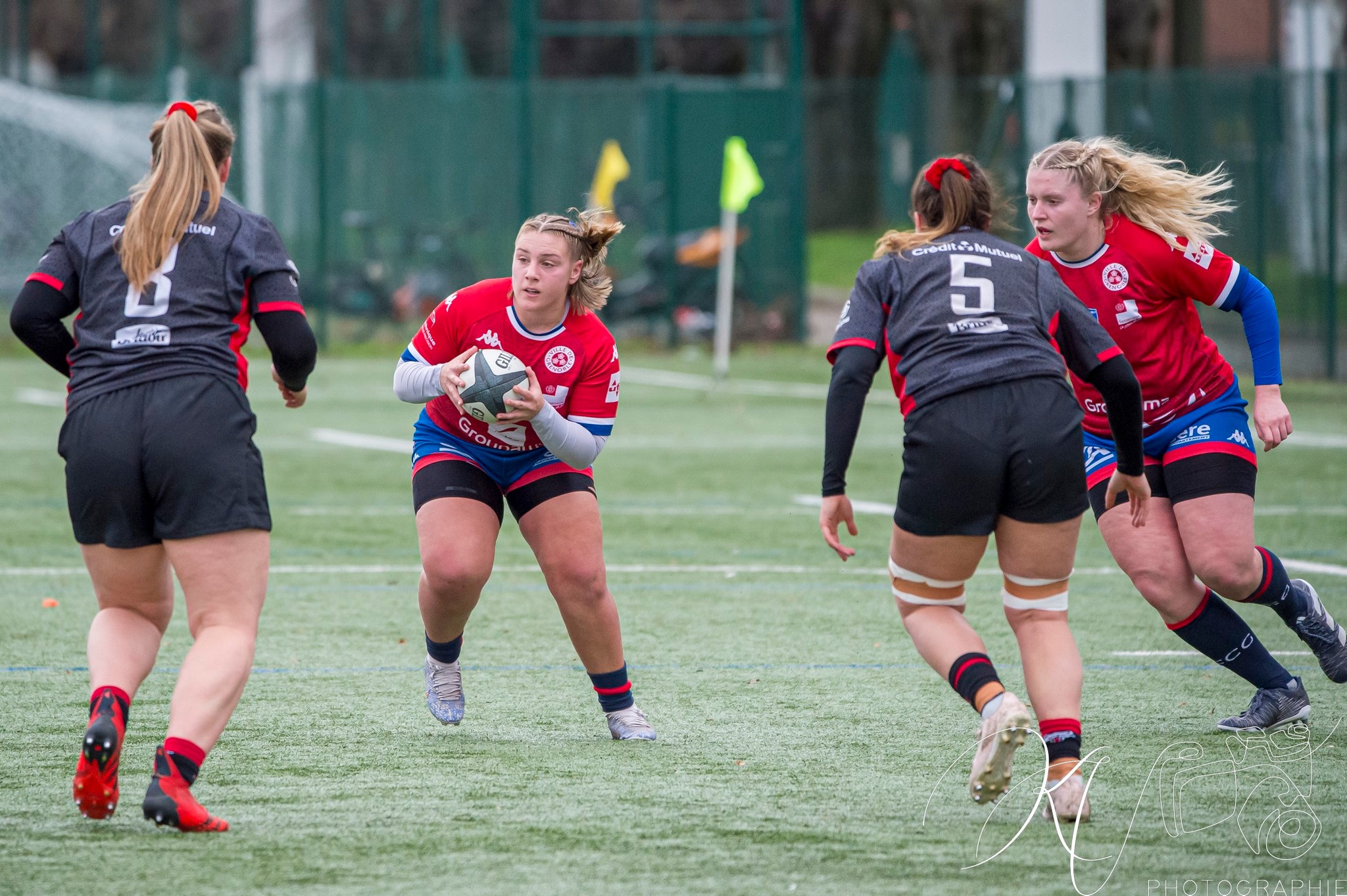  Lyon Olympique Universitaire - FC Grenoble Rugby - Rugby - Elite 1 2023 - Lyon O.U. (39) vs (14) FC Grenoble (#EL124LOUFCG02) Photo by: Karine Valentin | Siuxy Sports 2024-02-24