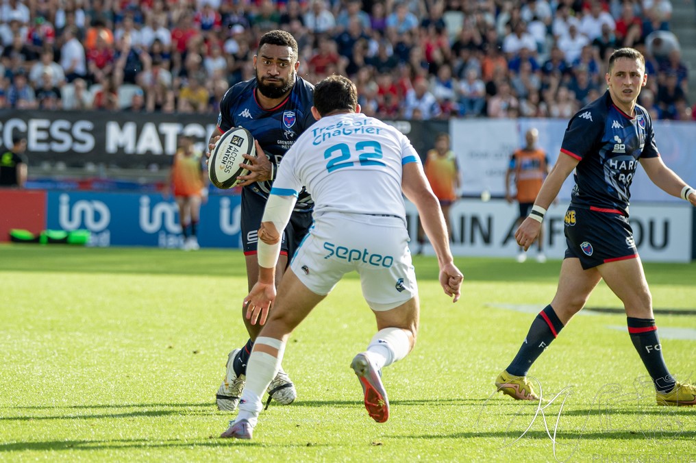  FC Grenoble Rugby - Montpellier Hérault Rugby - Rugby - FFR - 2024 - Access Match -  FC Grenoble (18) vs (20) Montpellier (#FFR24FCGMHR06) Photo by: Karine Valentin | Siuxy Sports 2024-06-16