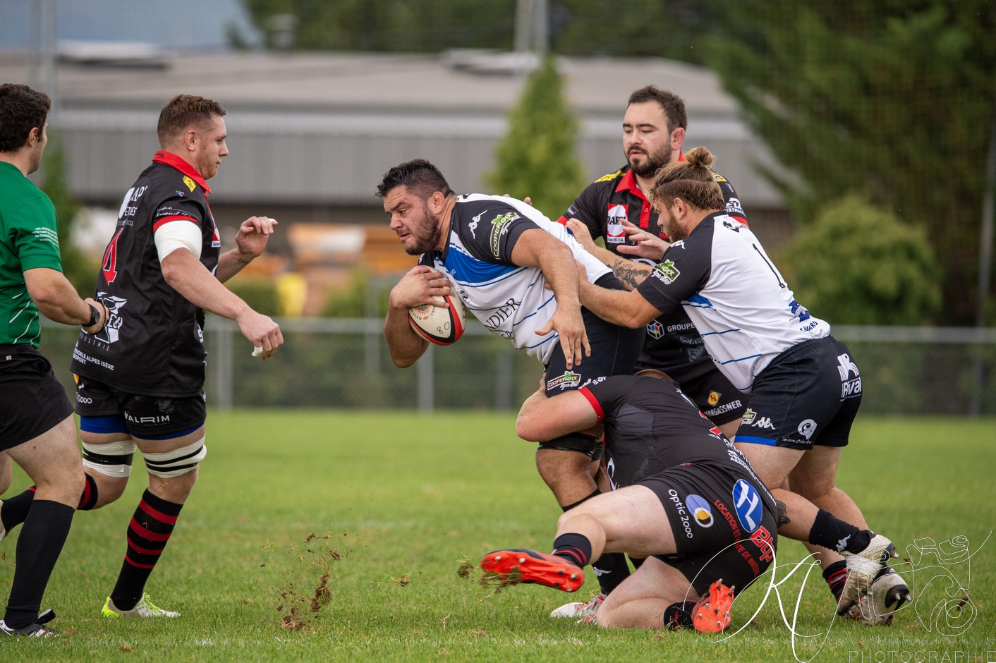  Bièvre Saint-Geoirs RC - US Vinay - Rugby - FFR 2024 Fed2 - Bievre SG vs US Vinay (#FFR24F2BSGUSV09) Photo by: Karine Valentin | Siuxy Sports 2024-09-22
