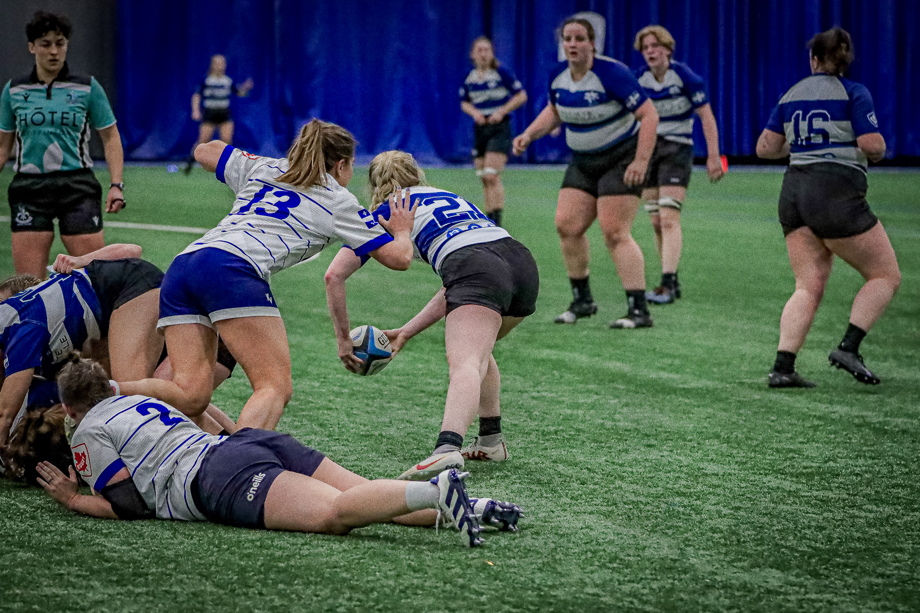 Ève-Marie HOULE -  Équipe féminine - Rugby Québec -  - Rugby - QORC-CROQ 2024 - Québec Est (22) vs (16) Québec Ouest  (#RQ24CROQESTOUE04) Photo by: Photo Mayarts | Siuxy Sports 2024-04-01