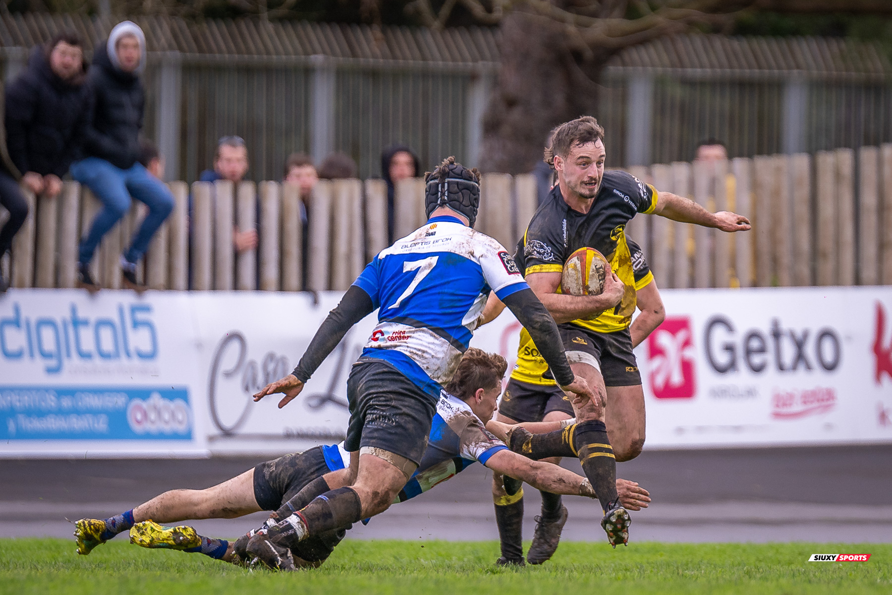 Jon Ander CALVO DE LA QUINTANA -  Getxo Artea Rugby Taldea - Club de Rugby Sant Cugat - Rugby - Élite Div Honor B masculina - Getxo (17) vs (5) Sant Cugat (#E24DBMGETSC03) Photo by: Fredy Monfoto | Siuxy Sports 2024-03-03