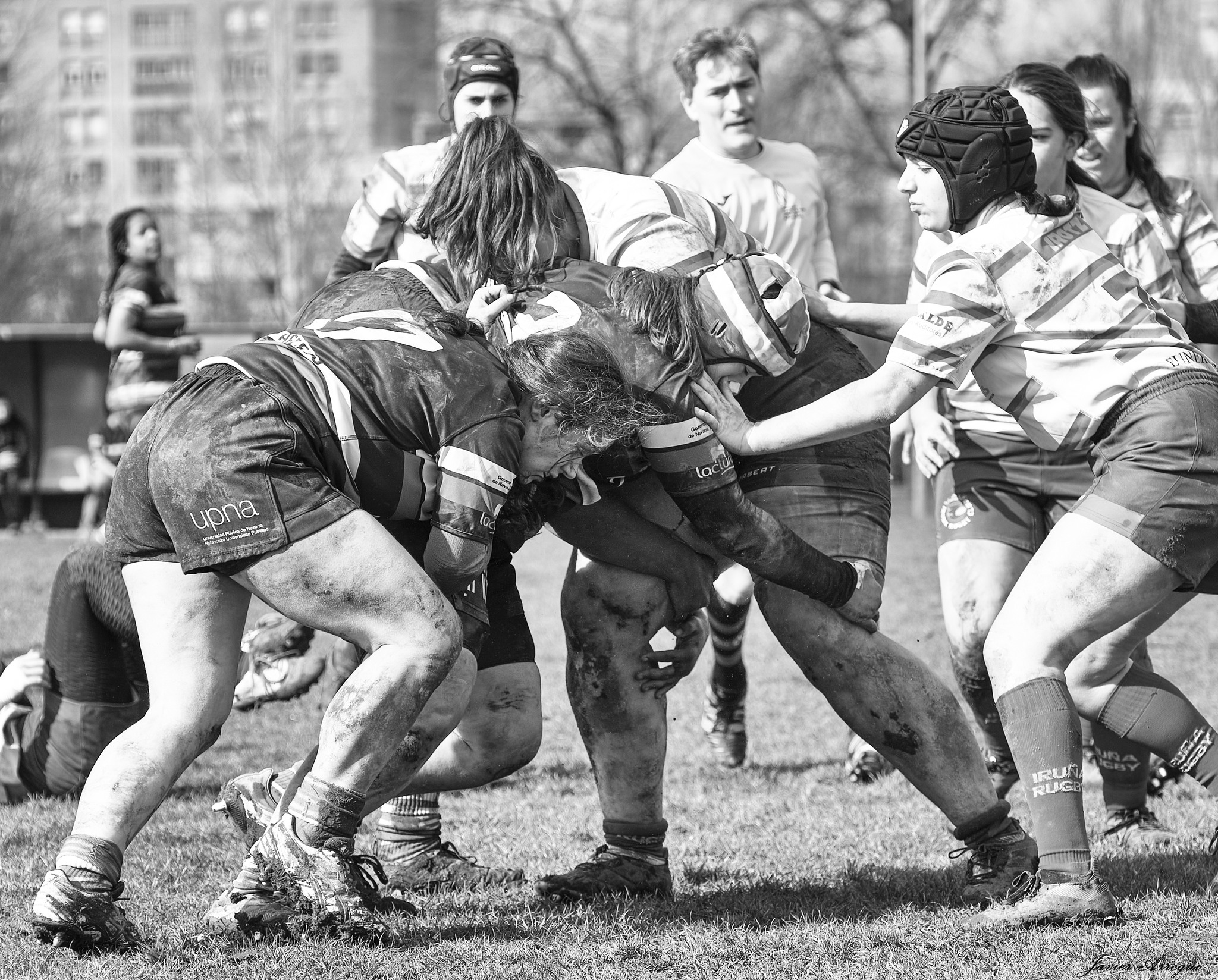  La Única Rugby Taldea - Iruña Rugby Club - Rugby - FER 2024 - La Unica RT vs Iruña Rugby Club - Neskak (#FER24UNIIRU02) Photo by: Javier Arregui | Siuxy Sports 2024-02-10