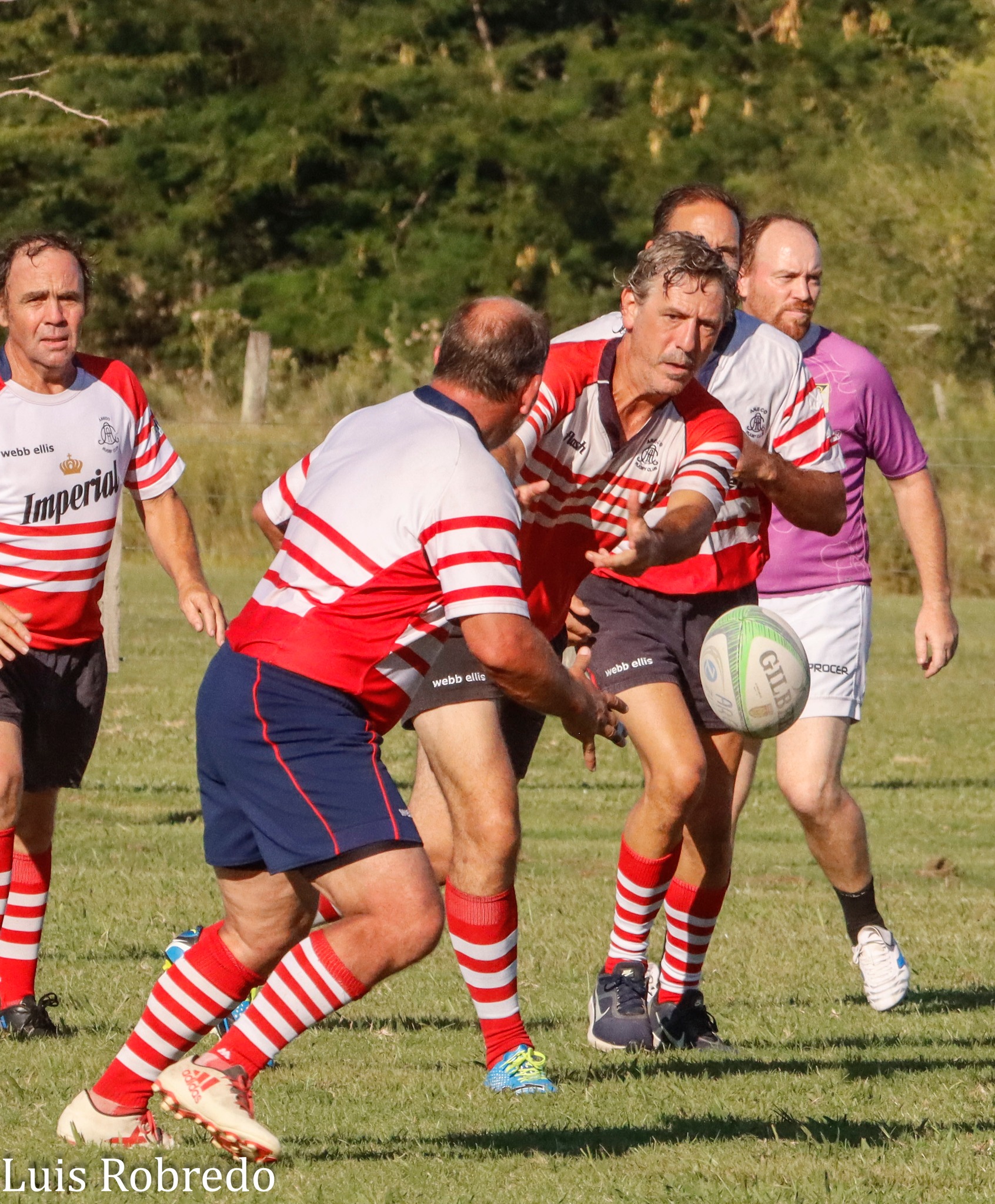  Areco Rugby Club - Club Champagnat - RugbyV - 6TO ENCUENTRO DE VETERANOS DEL ARECO RUGBY CLUB - Areco vs Champagnat (#2024ENCVETARCCHA03) Photo by: Luis Robredo | Siuxy Sports 2024-03-09