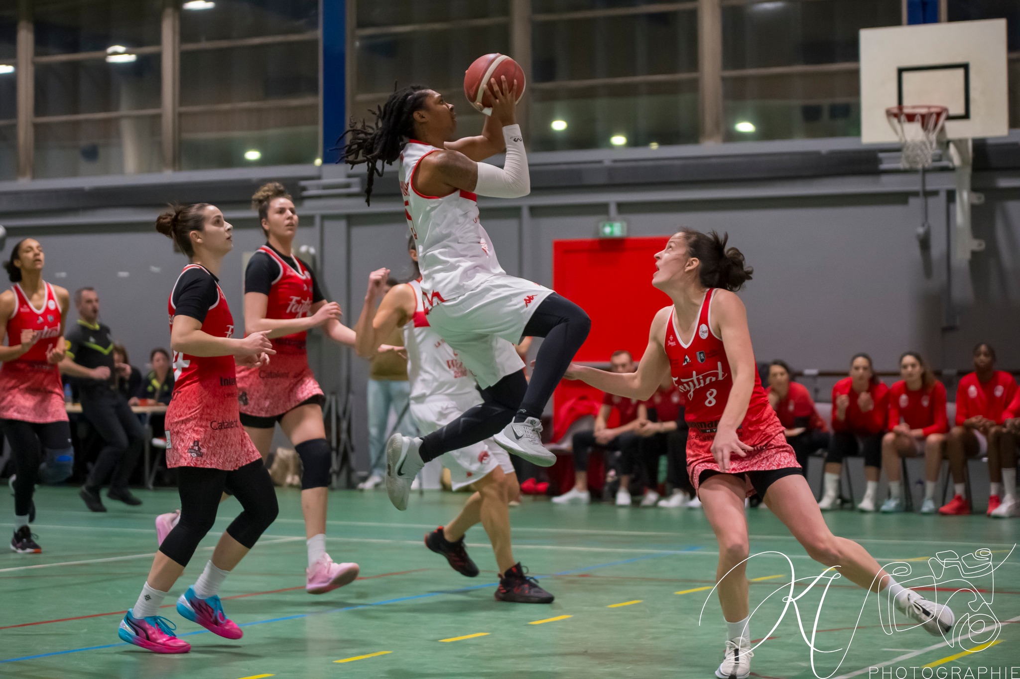  BC Tronche Meylan - Feytiat Basket 87 - Basketball - LF2 2024 - BCTM (80) vs (56) Feytiat (#FFBBLF224BCTFEY01) Photo by: Karine Valentin | Siuxy Sports 2024-01-20