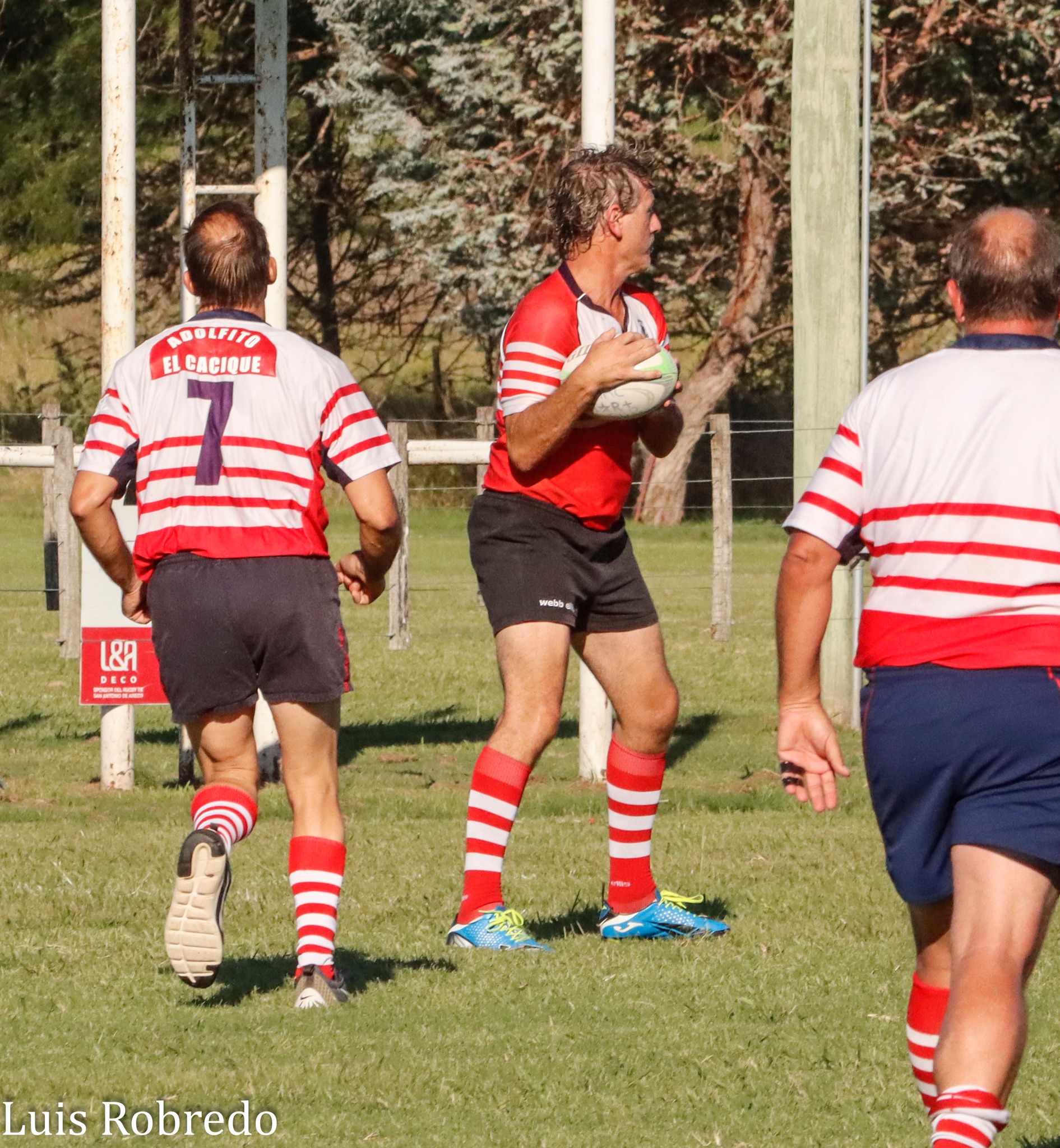  Areco Rugby Club - Club Champagnat - RugbyV - 6TO ENCUENTRO DE VETERANOS DEL ARECO RUGBY CLUB - Areco vs Champagnat (#2024ENCVETARCCHA03) Photo by: Luis Robredo | Siuxy Sports 2024-03-09