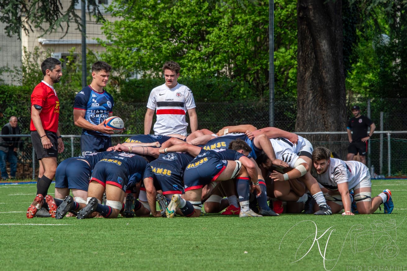  FC Grenoble Rugby - Stade Toulousain - Rugby - FFR 2024 - Espoirs - FC Grenoble vs Stade Toulousain (#FFR24ESPFCGTOU04) Photo by: Karine Valentin | Siuxy Sports 2024-04-06