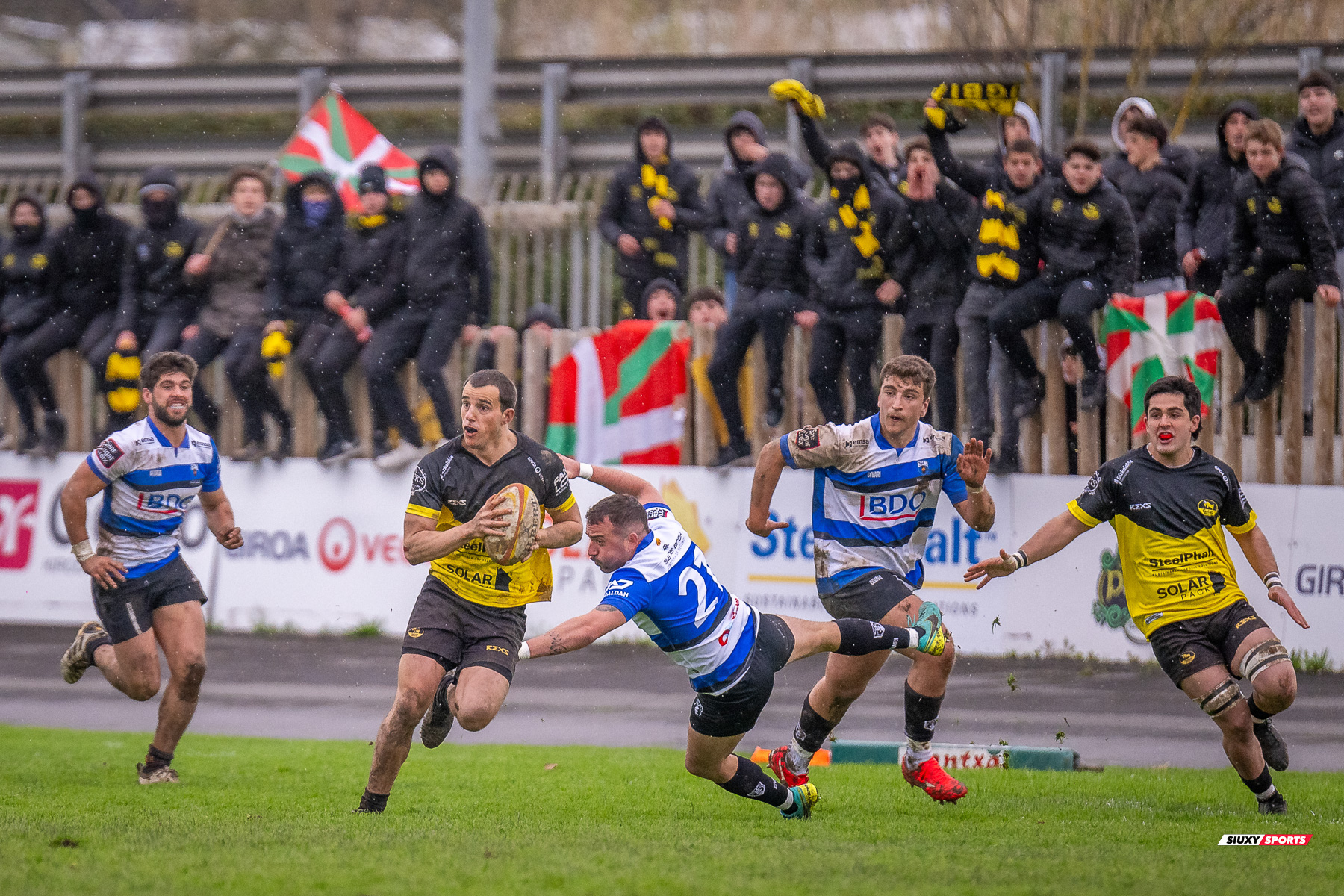 Getxo Artea Rugby Taldea - Club de Rugby Sant Cugat - Rugby - Élite Div Honor B masculina - Getxo (17) vs (5) Sant Cugat (#E24DBMGETSC03) Photo by: Fredy Monfoto | Siuxy Sports 2024-03-03