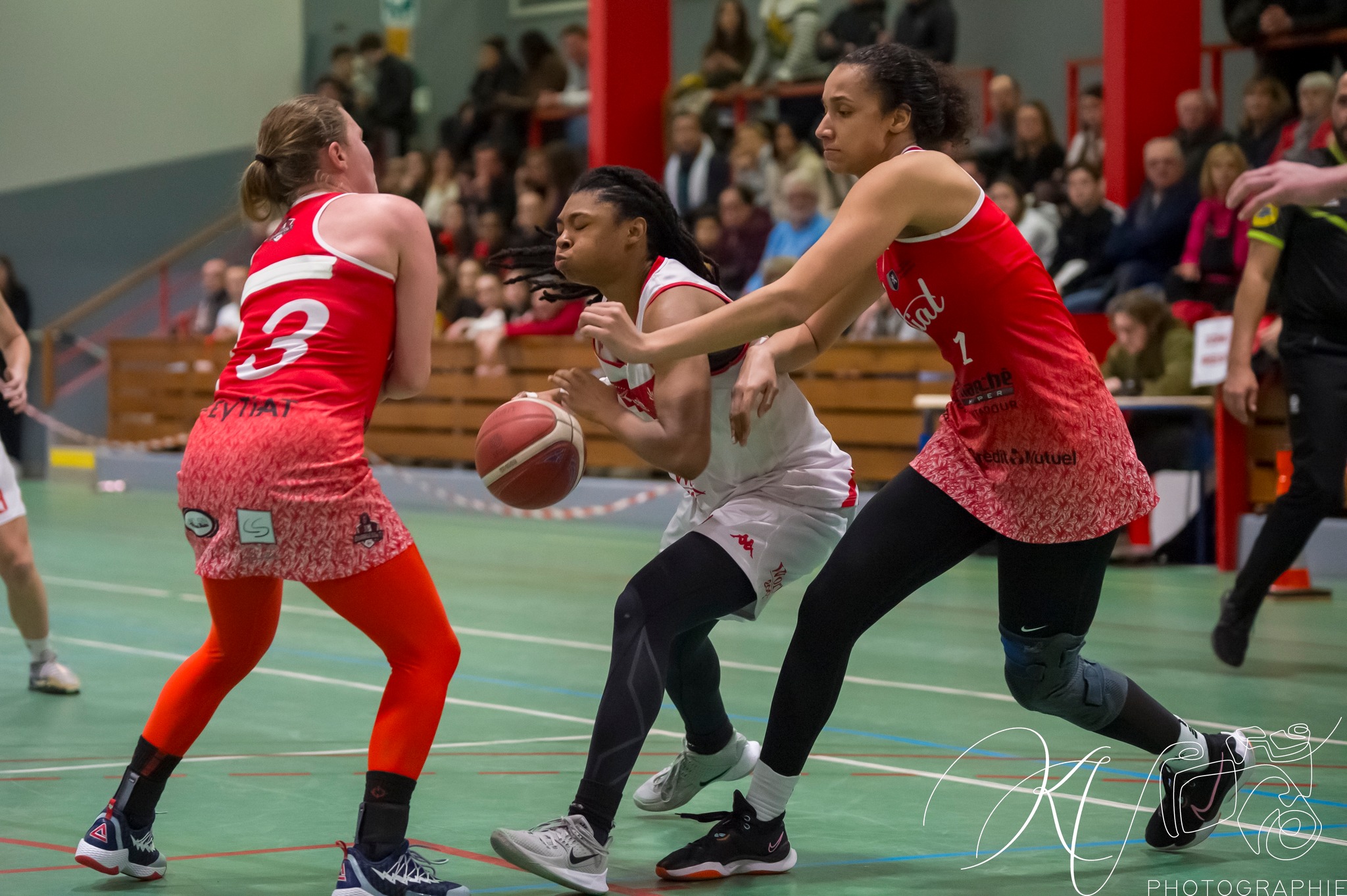  BC Tronche Meylan - Feytiat Basket 87 - Basketball - LF2 2024 - BCTM (80) vs (56) Feytiat (#FFBBLF224BCTFEY01) Photo by: Karine Valentin | Siuxy Sports 2024-01-20