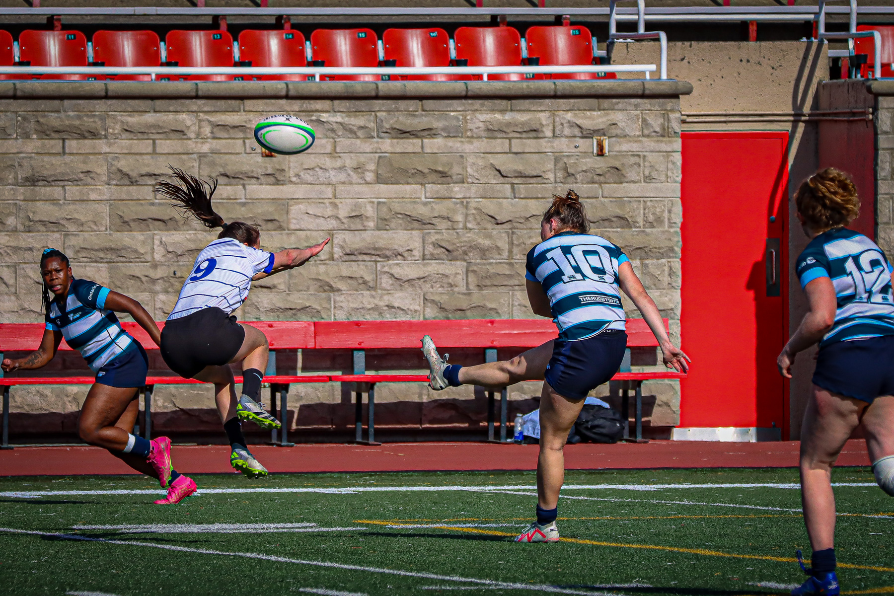  Équipe féminine - Rugby Québec - Ontario Blues (w) - Rugby - QORC-CROQ 2024 - FINALS - QUÉBEC EST (37) VS (13) ONTARIO EST - 1ST POSITION - Reel Mayarts (#QORC24QCEONE16) Photo by: Photo Mayarts | Siuxy Sports 2024-06-01