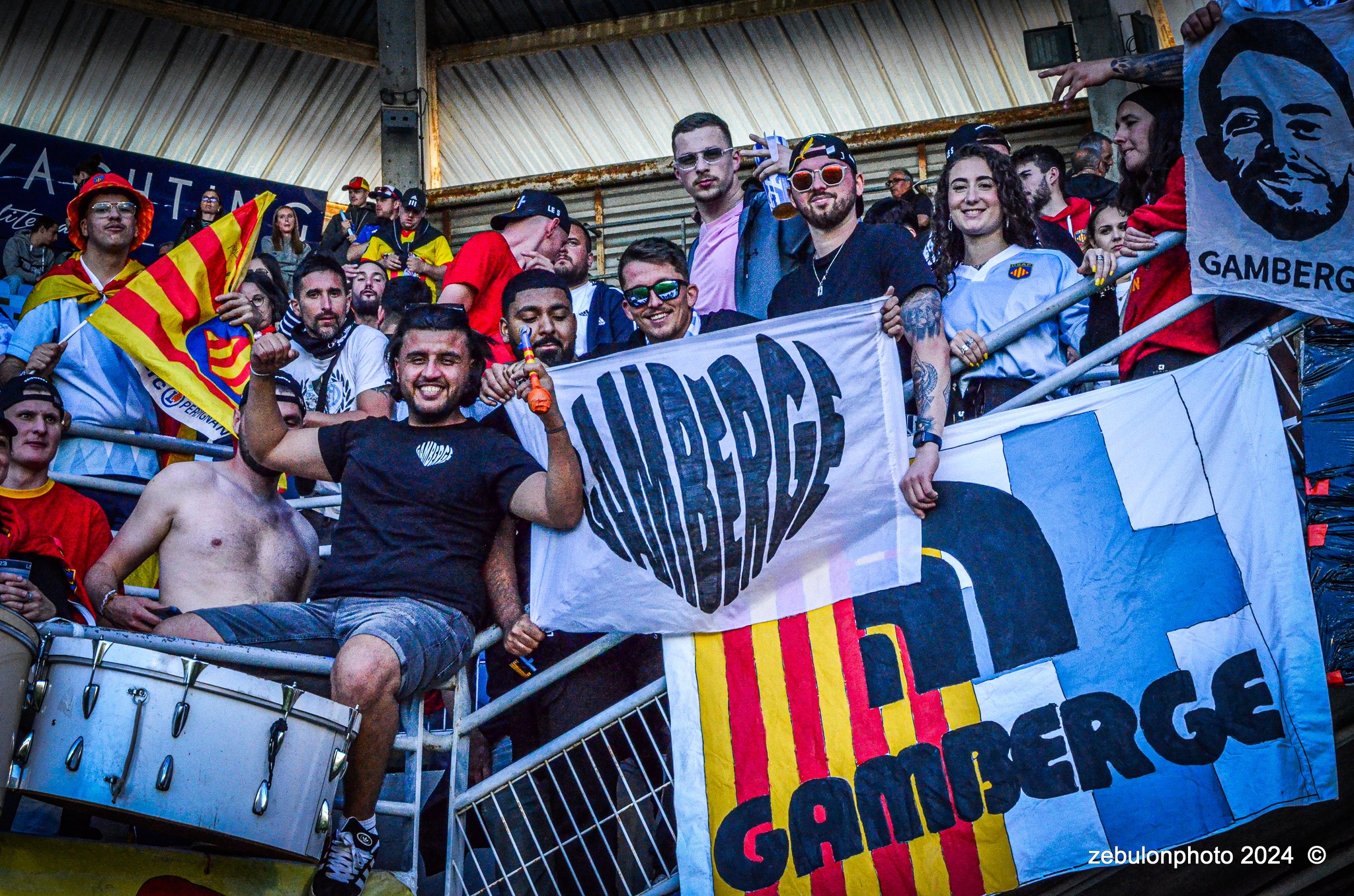  US Arlequins Perpignanais - Lyon Olympique Universitaire - Rugby - FFR 2024 - TOP14 - USAP (51) VS (20) LOU (#FFR24T14USALOU04) Photo by: Photo Zebulon | Siuxy Sports 2024-04-20