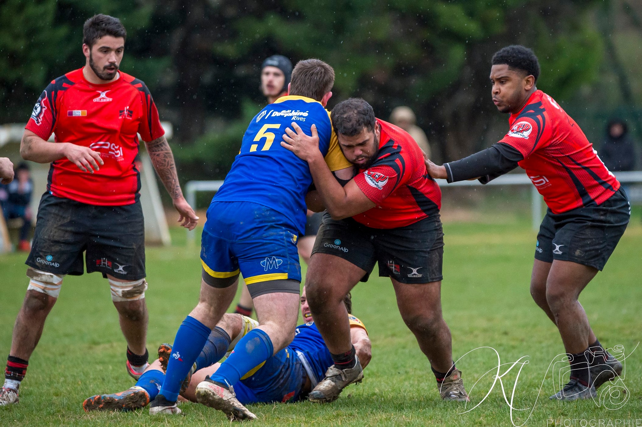  US Deux Ponts - US Renage Rives Rugby - Rugby - Fed2 2024 - US Deux Ponts vs Renage Rives (#F224US2PRRR03) Photo by: Karine Valentin | Siuxy Sports 2024-03-03